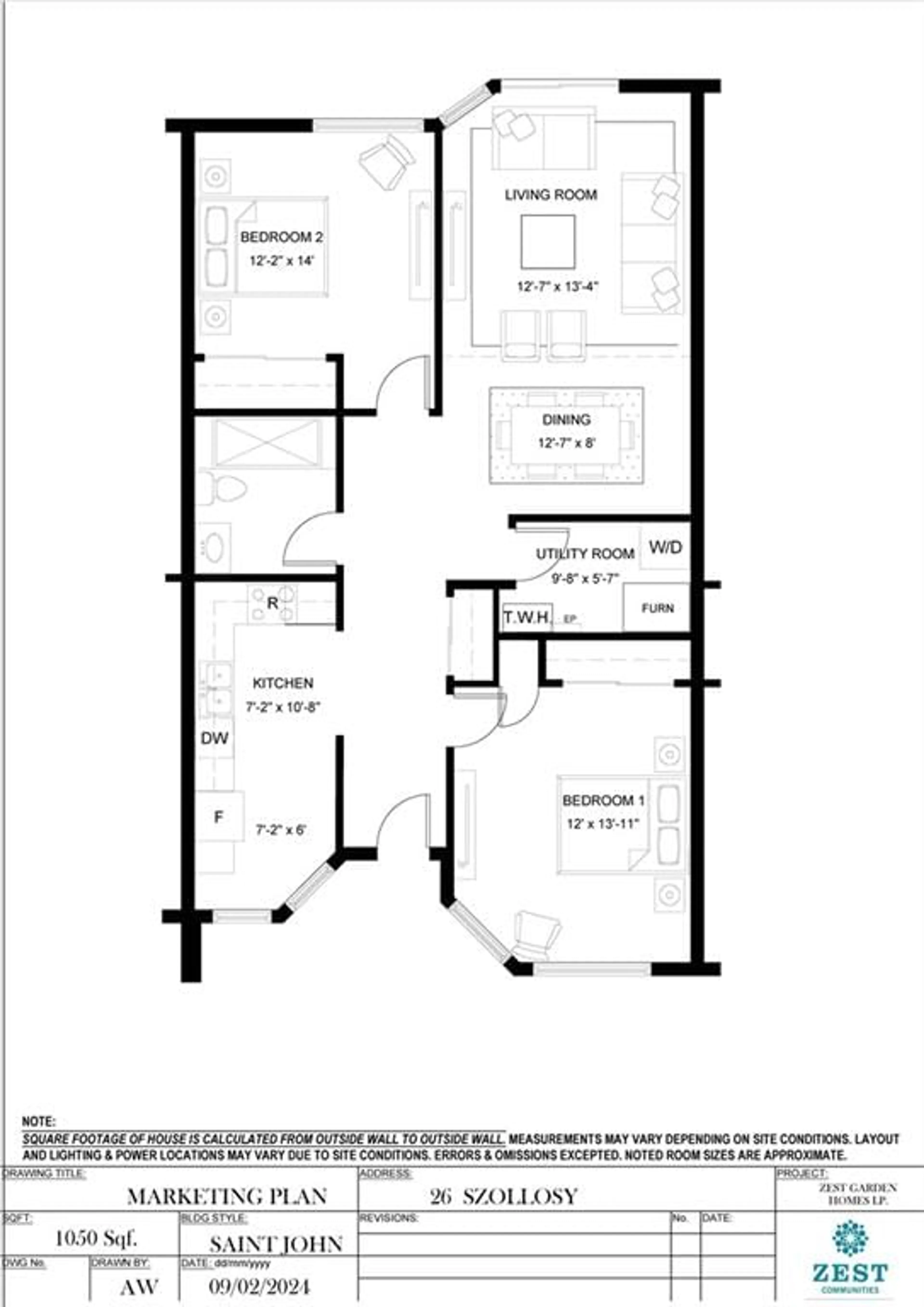 Floor plan for 26 Szollosy Cir, Hamilton Ontario L9B 1T9