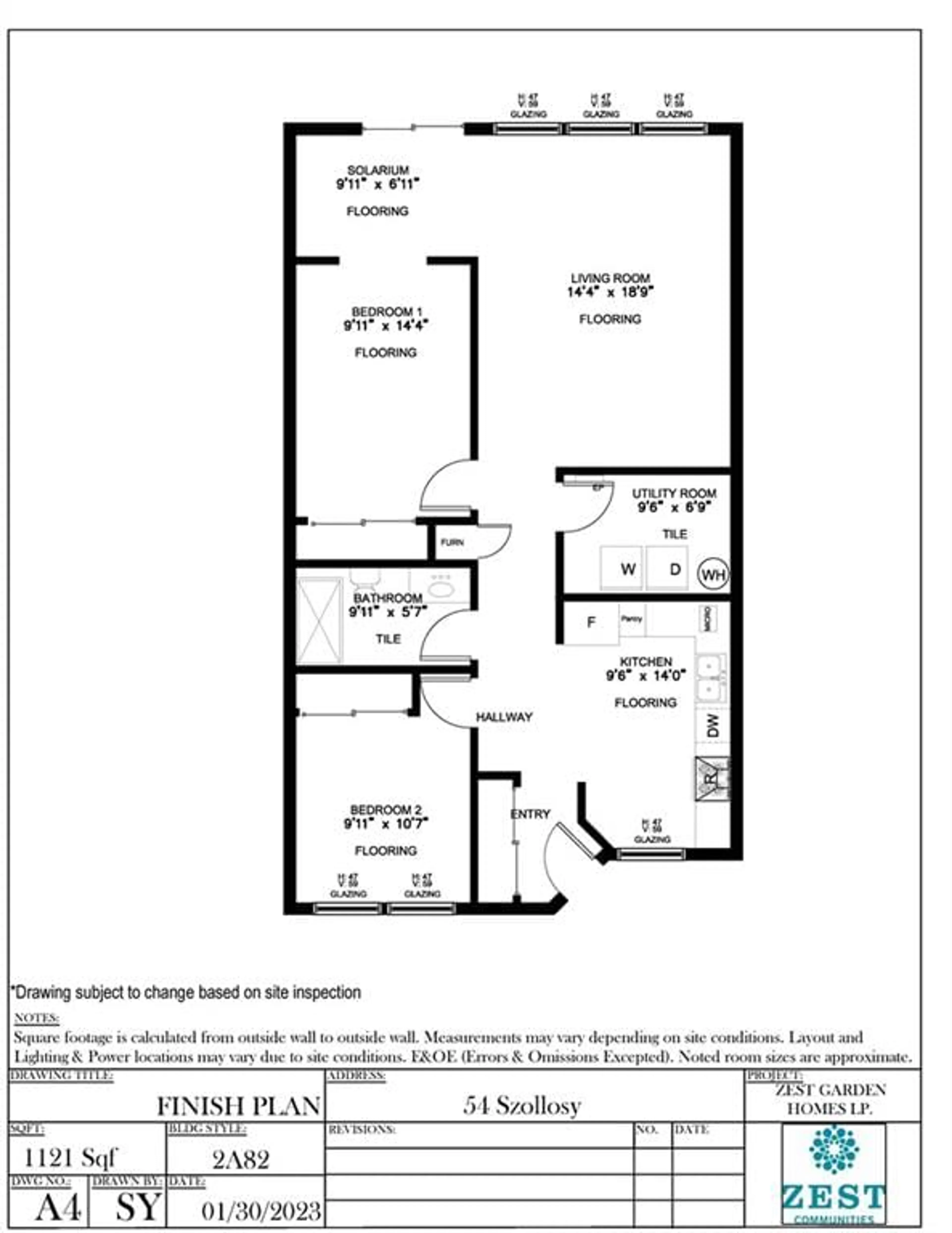 Floor plan for 54 Szollosy Cir, Hamilton Ontario L9B 1T8