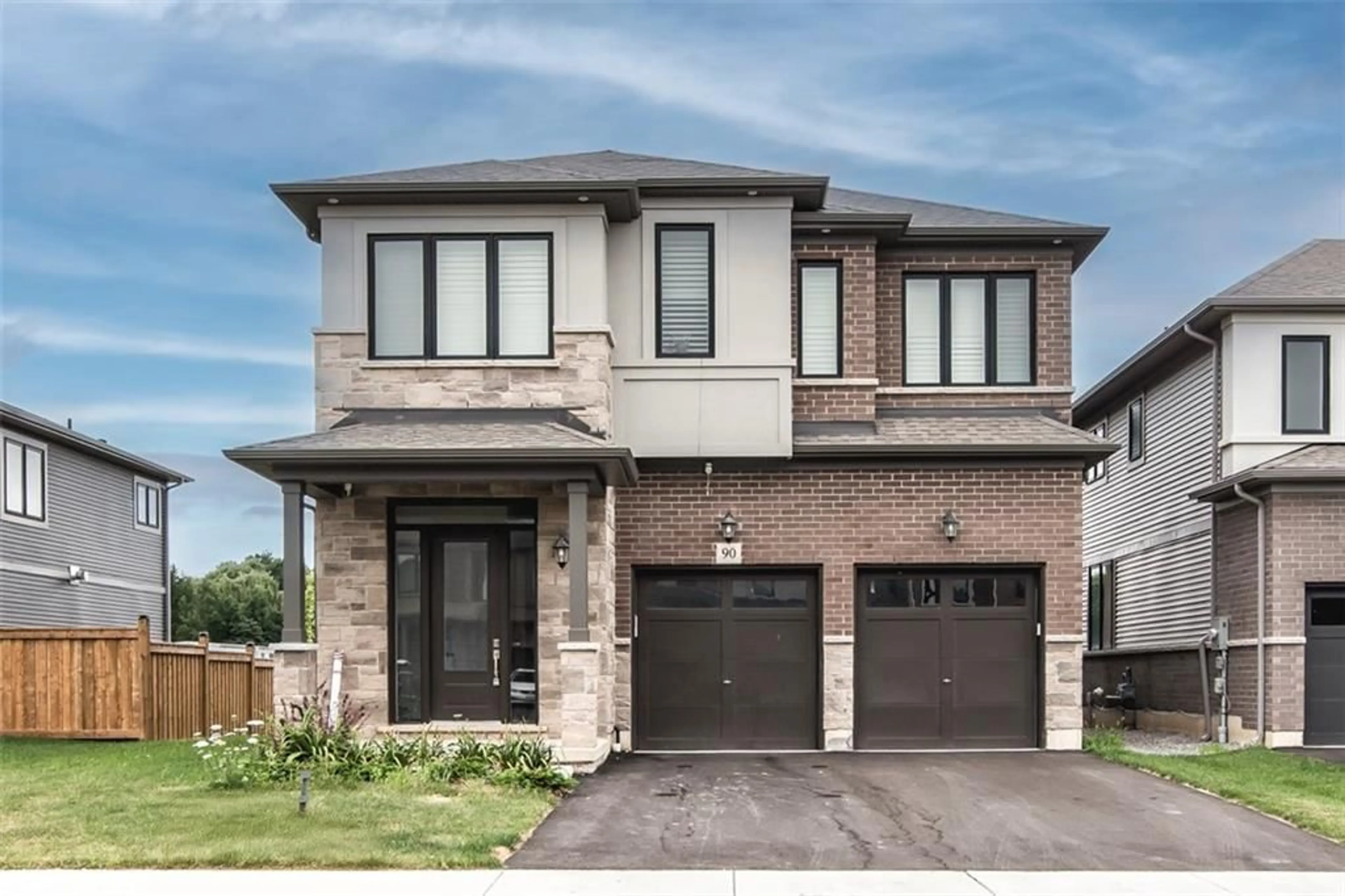 Home with brick exterior material for 90 SPITFIRE Dr, Mount Hope Ontario L0R 1W0