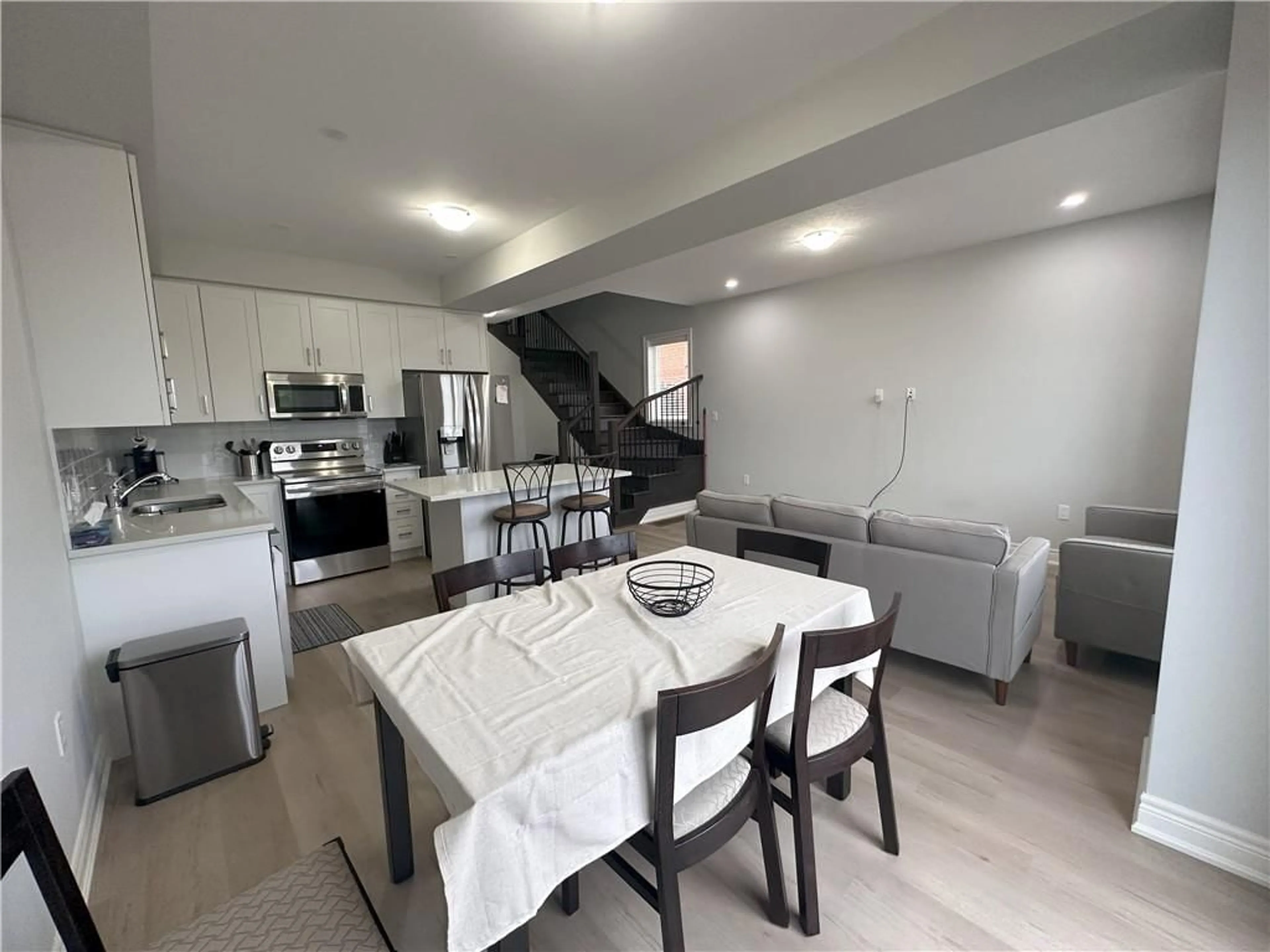 Open concept kitchen for 166 MOUNT ALBION Rd #1, Hamilton Ontario L8K 5S8