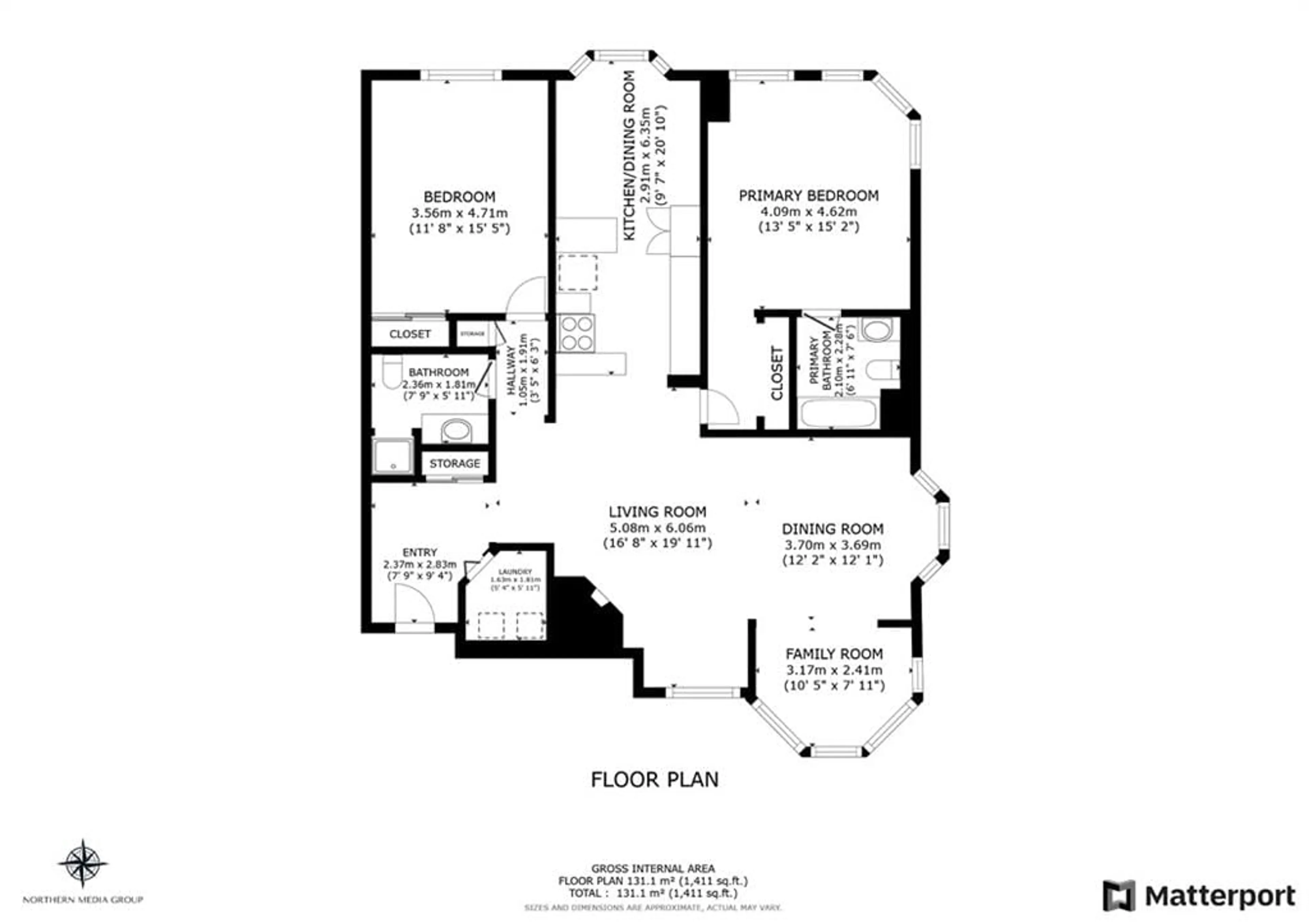 Floor plan for 1201 NORTH SHORE Blvd #1105, Burlington Ontario L7S 1Z5