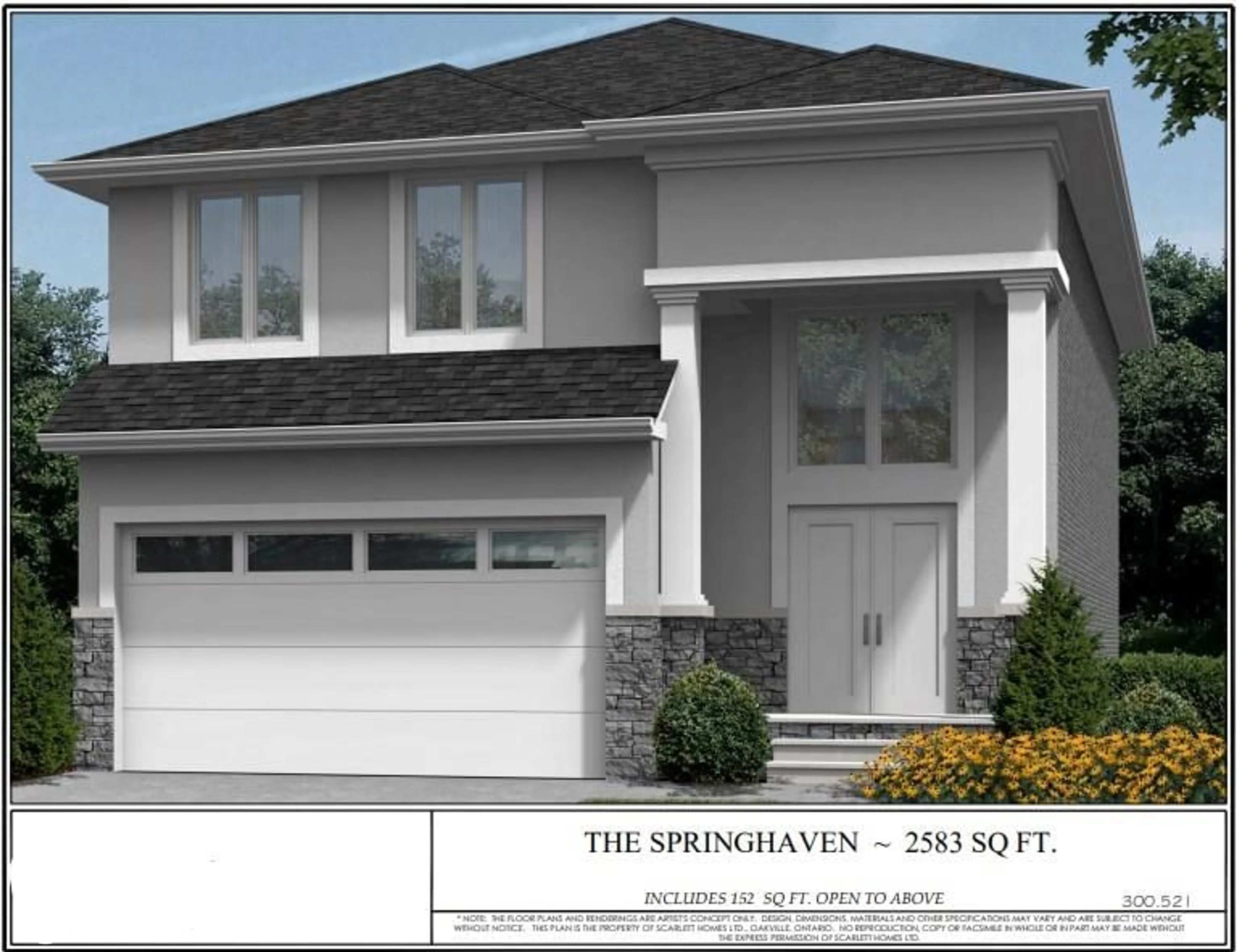 Frontside or backside of a home for Lot 22 92 Alexia St, Hamilton Ontario L9B 1J6