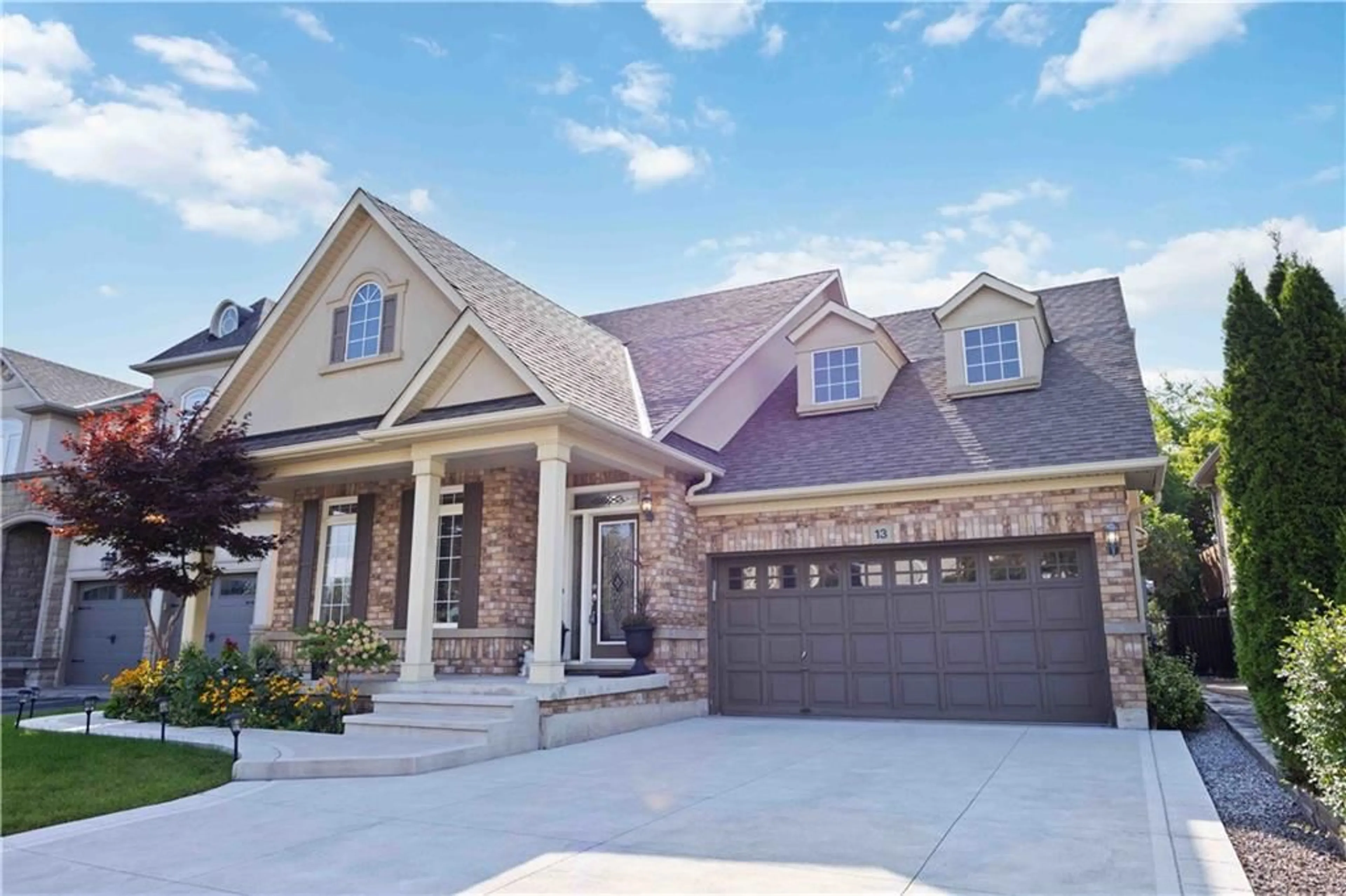 Home with brick exterior material for 13 LIGHTHEART Dr, Caledon Ontario L7C 1E5