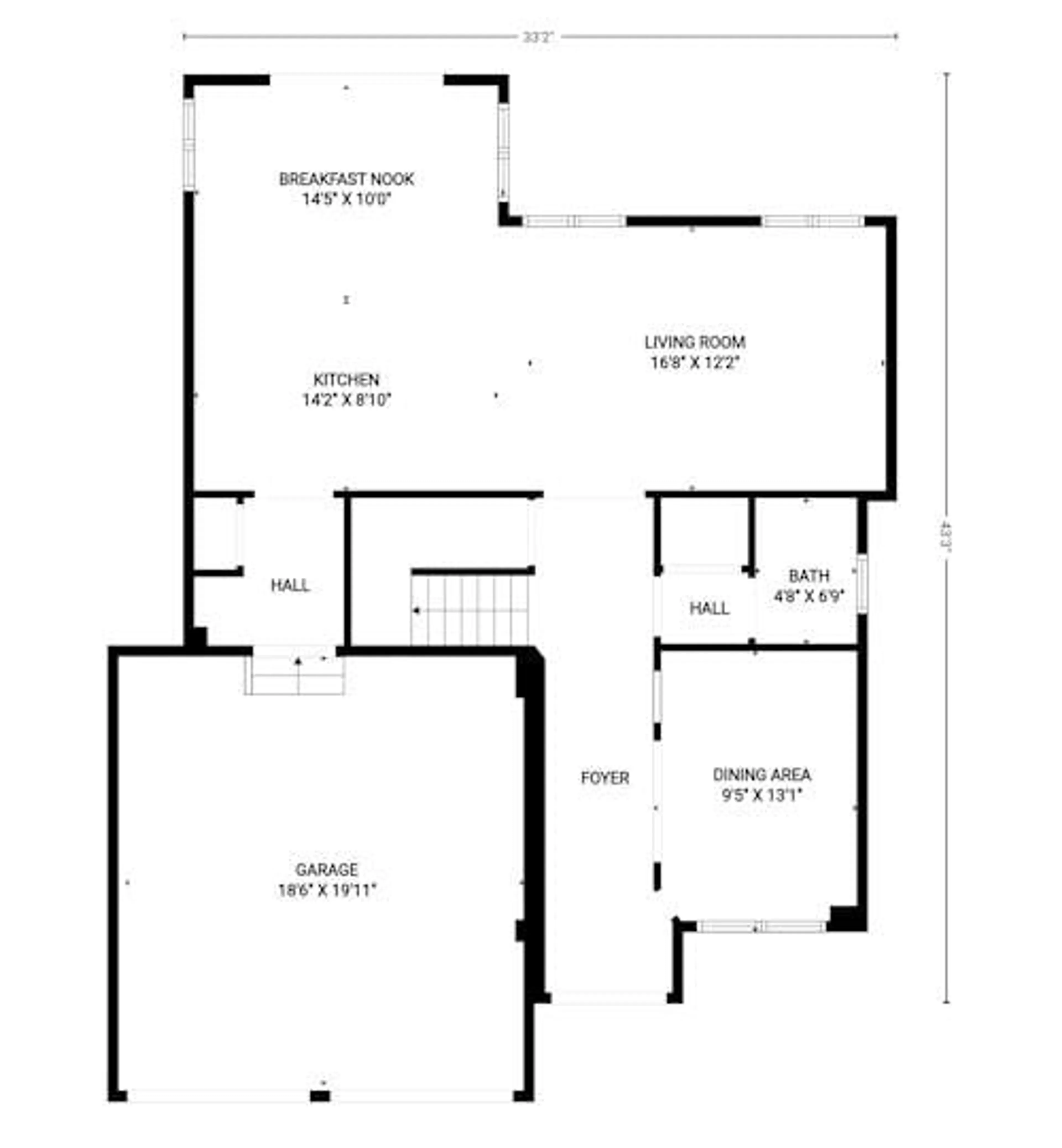 Floor plan for 57 LARRY Cres, Caledonia Ontario N3W 0B3