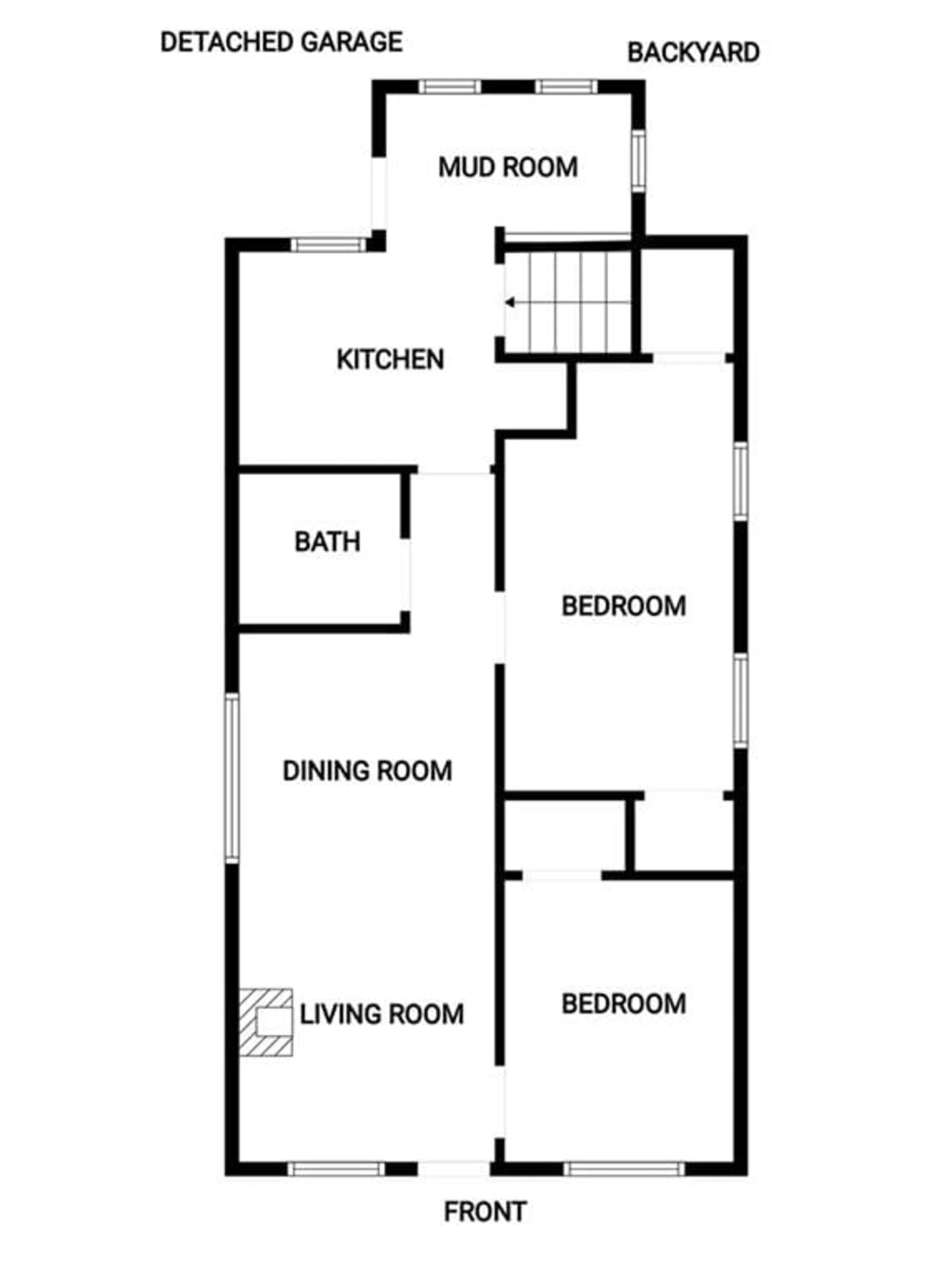 Floor plan for 17 Park Row, Hamilton Ontario L8H 4E3