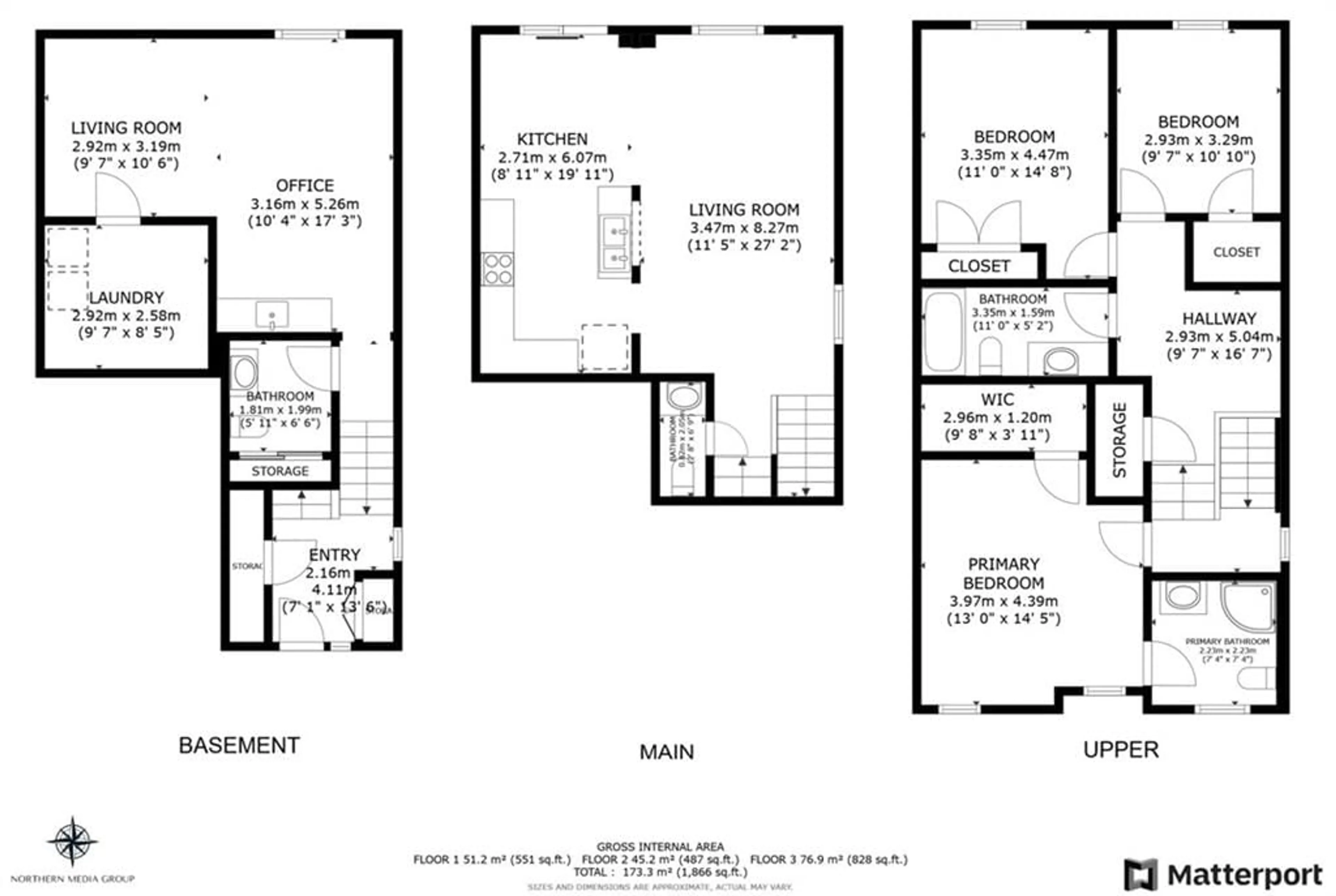 Floor plan for 40 Dartmouth Gate #12, Stoney Creek Ontario L8E 0C4