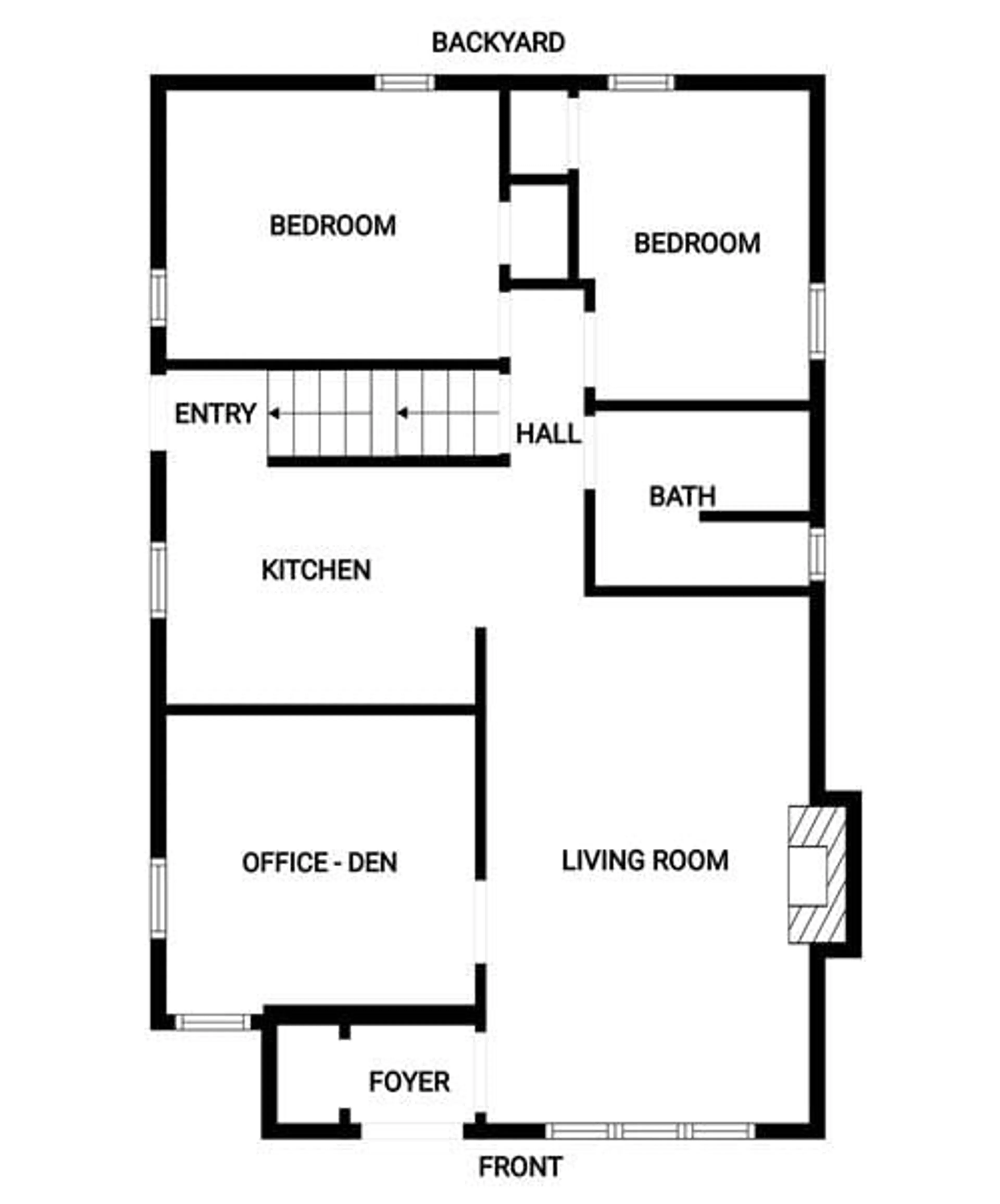 Floor plan for 122 HADDON Ave, Hamilton Ontario L8S 1X8