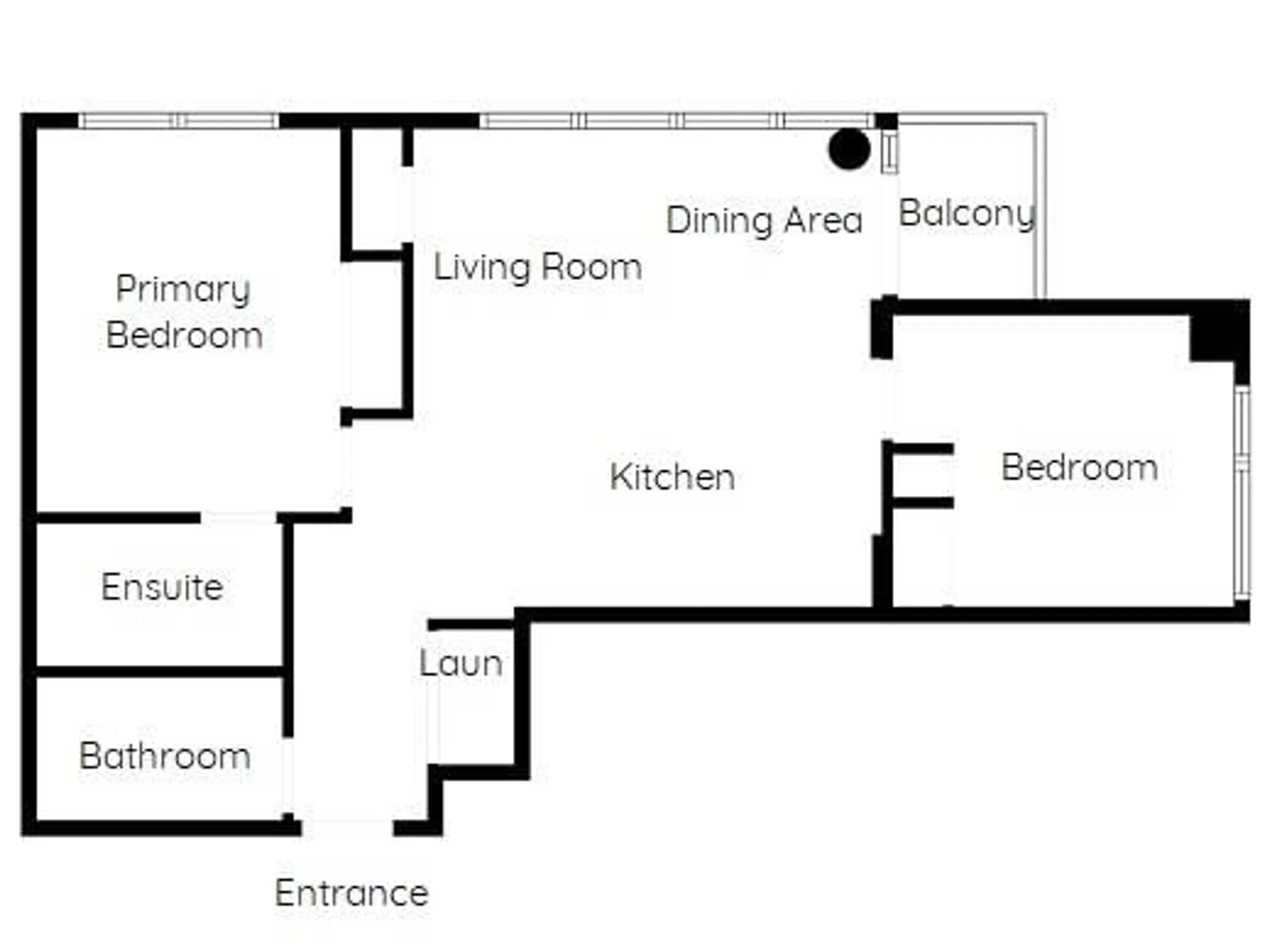 Floor plan for 215 Fort York Blvd #210, Toronto Ontario M5V 4A2