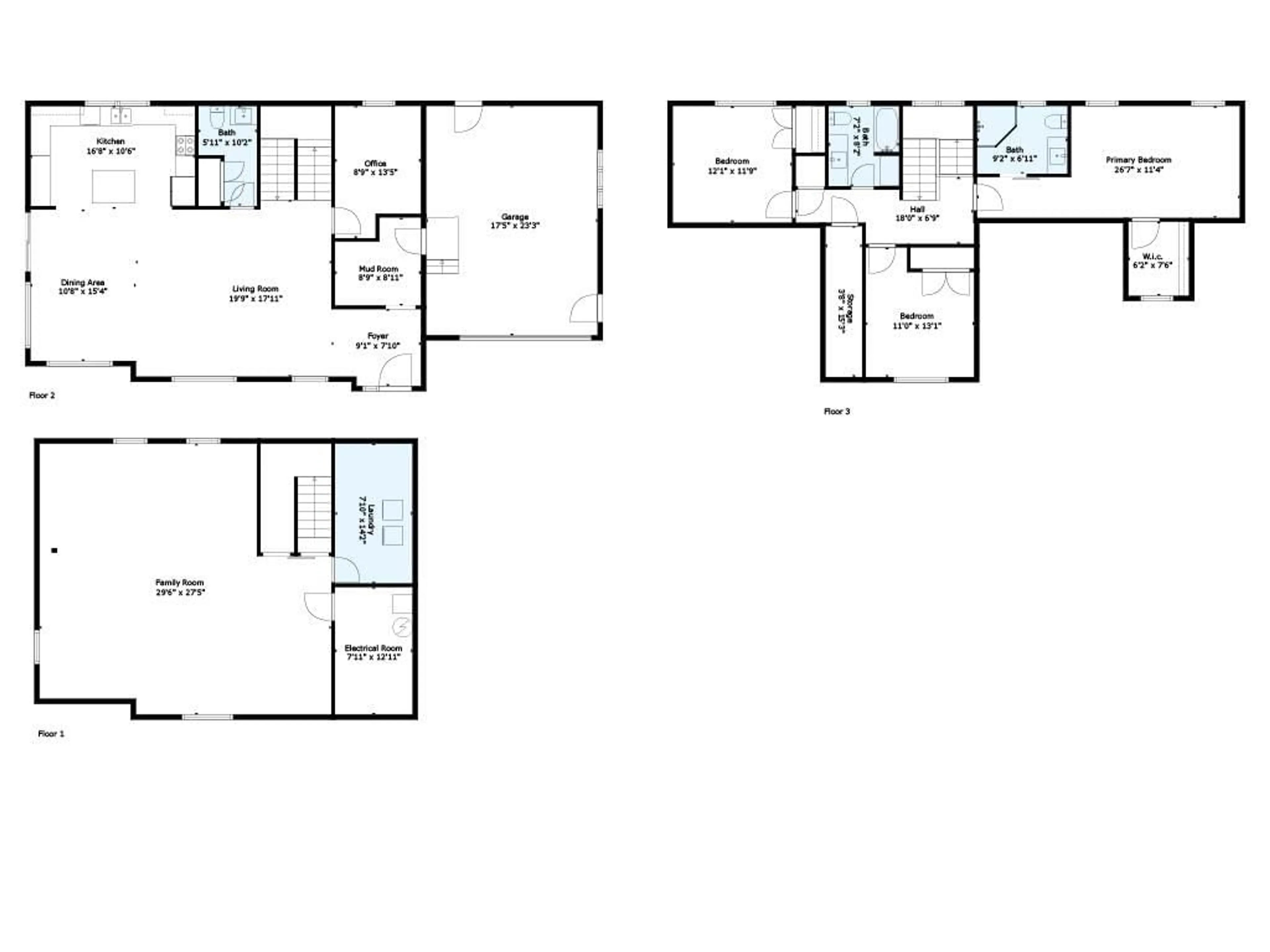 Floor plan for 345 PRINCE'S St, Fergus Ontario N1M 1Y1