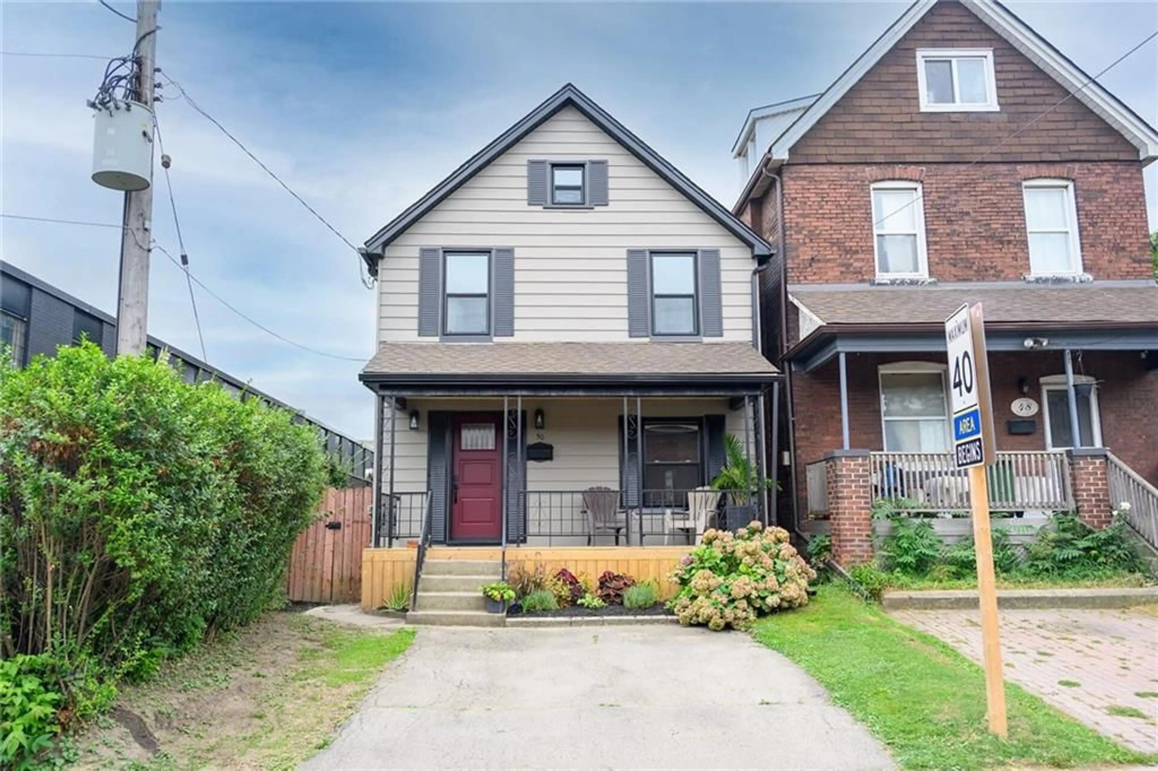 Frontside or backside of a home for 50 Whitfield Ave, Hamilton Ontario L8L 4B6