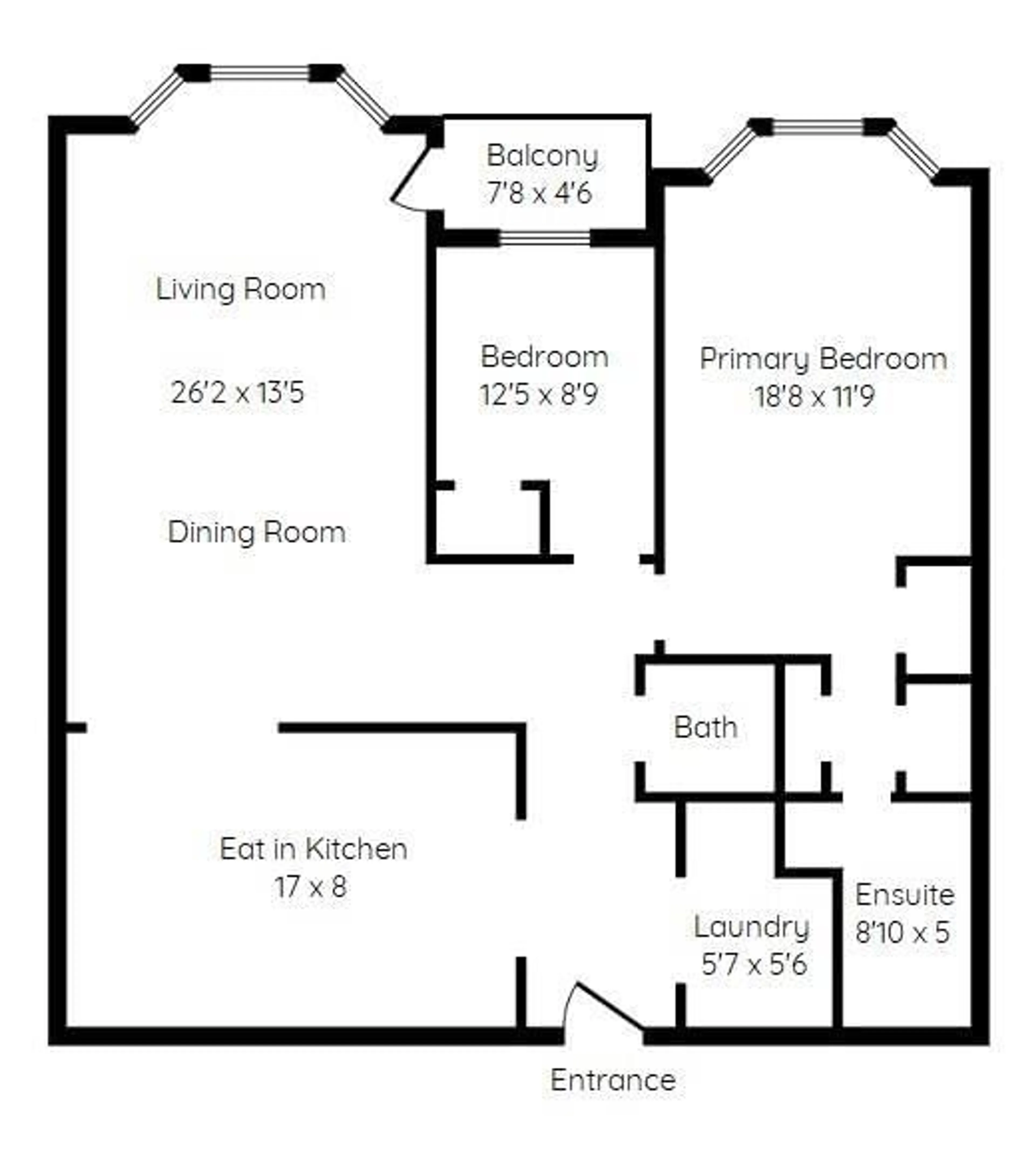 Floor plan for 970 GOLF LINKS Rd #202, Ancaster Ontario L9K 1J8