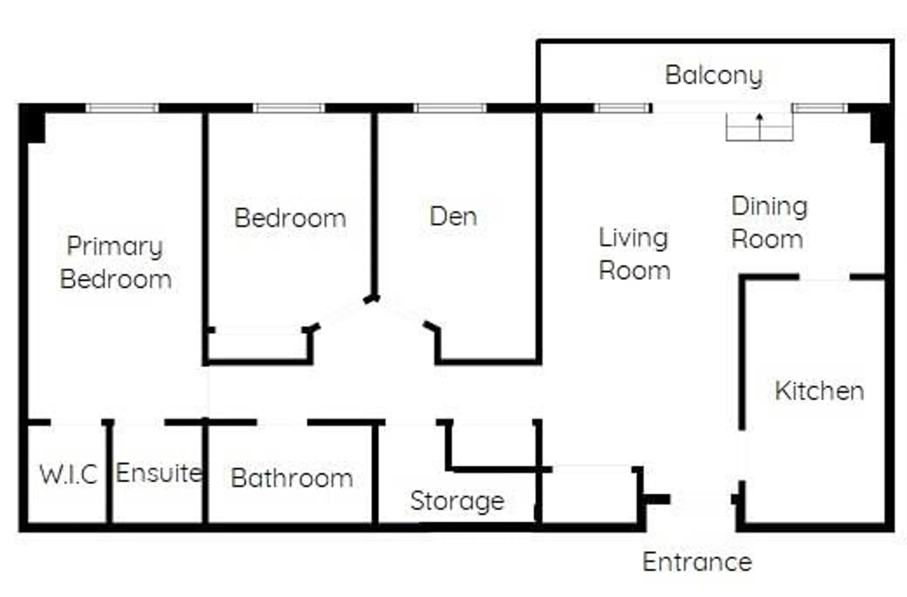 Floor plan for 1968 MAIN St #101, Hamilton Ontario L8S 1J7