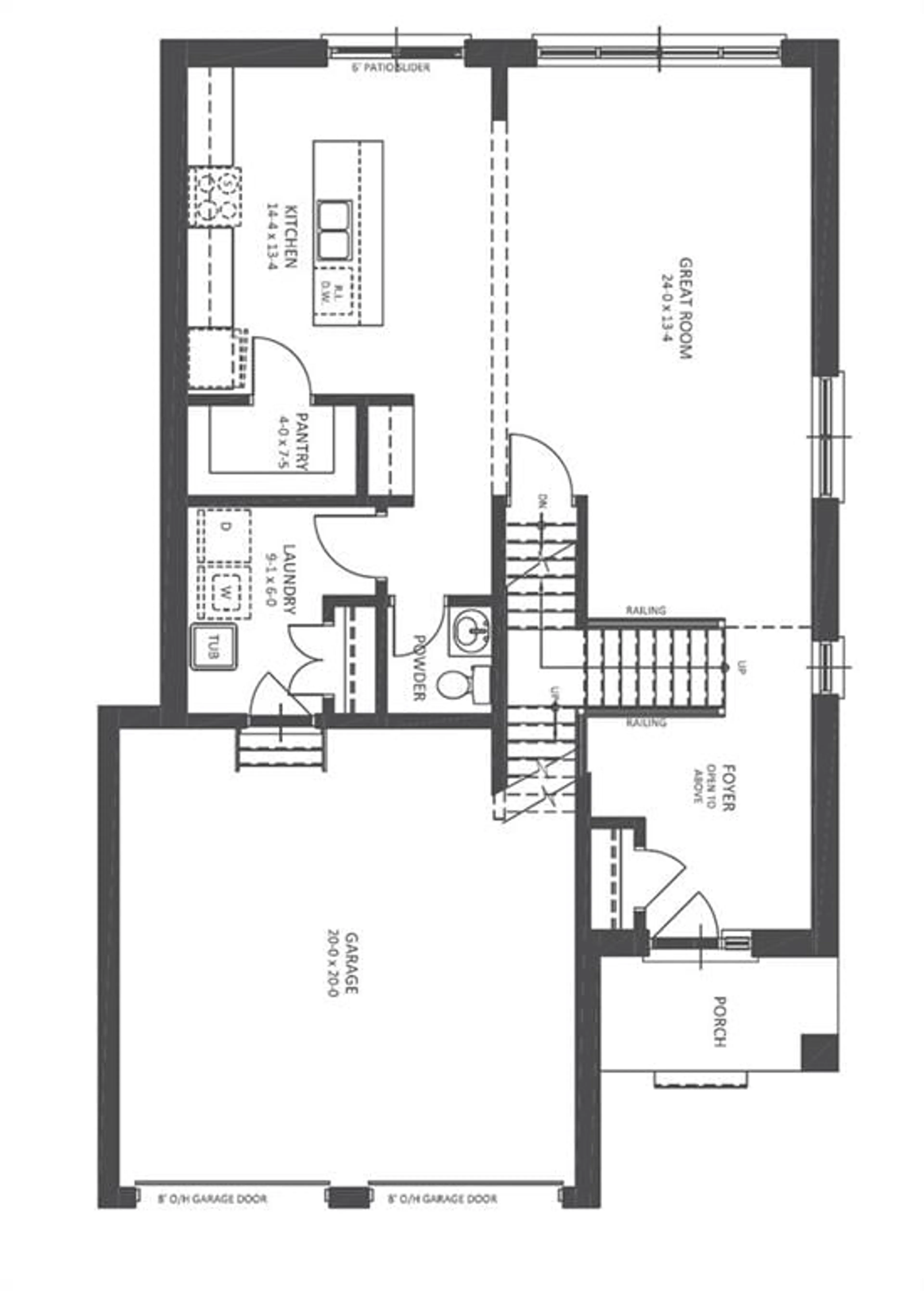 Floor plan for 128 BASIL Cres, Ilderton Ontario N0M 2A0