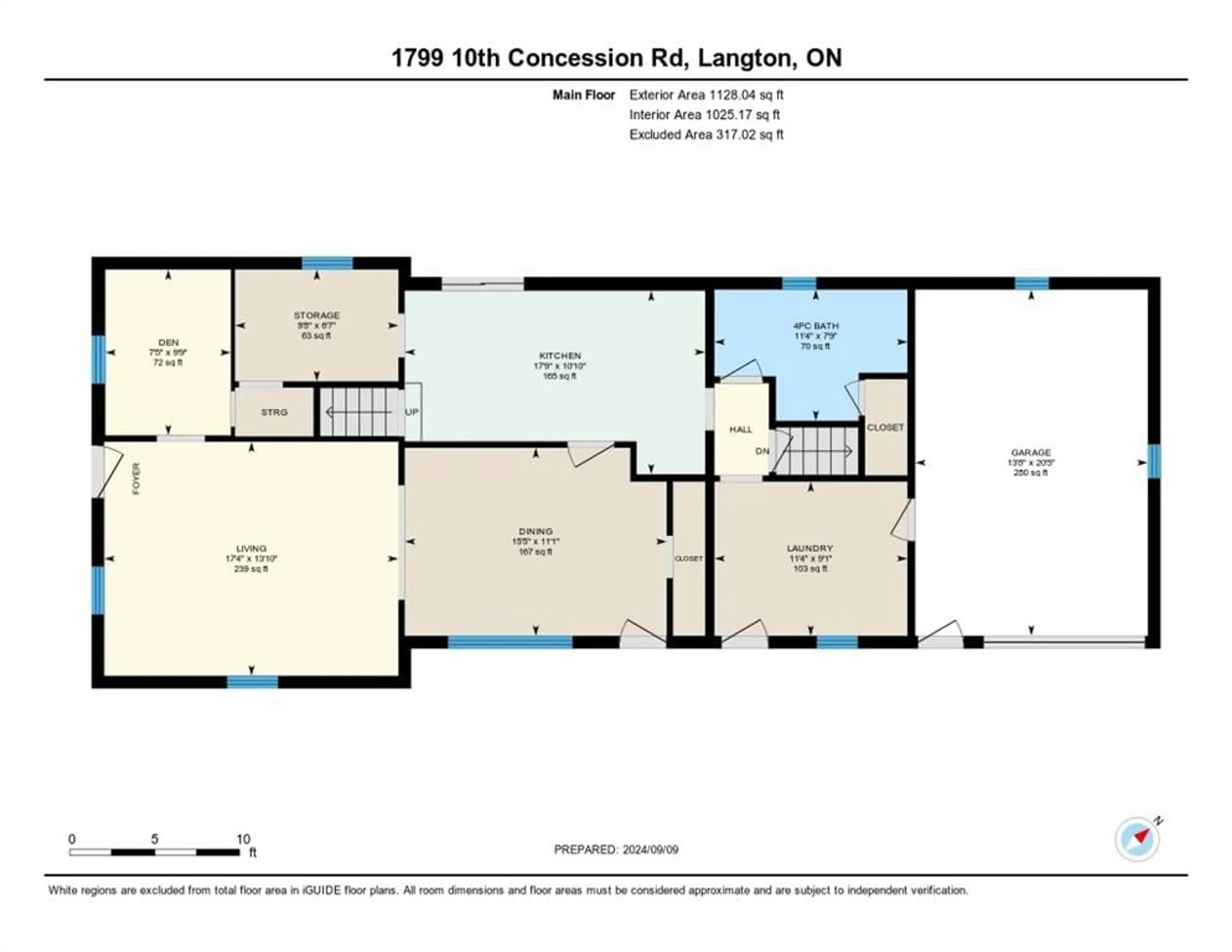 Floor plan for 1799 CONCESSION 10 Rd, Langton Ontario N0E 1G0