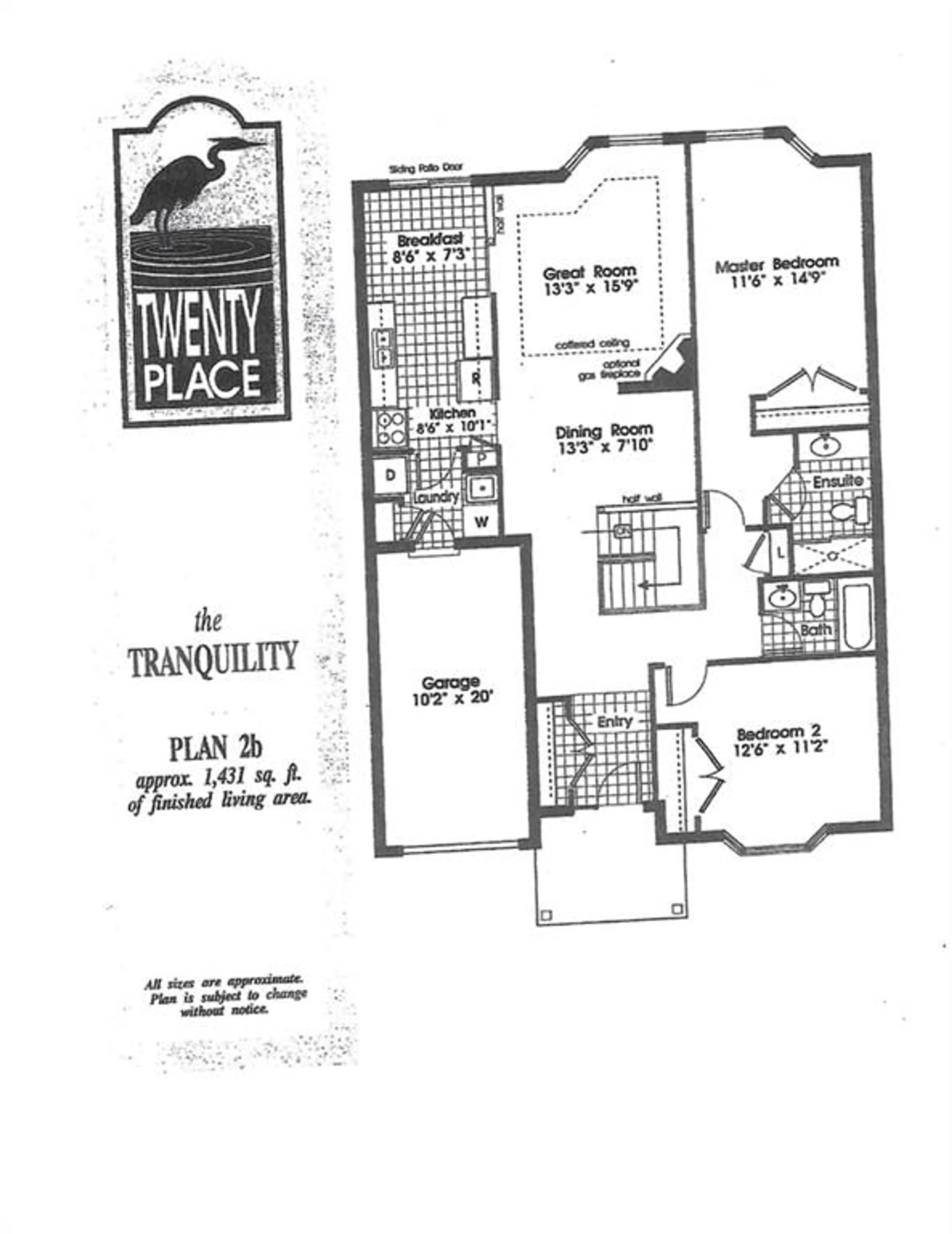 Floor plan for 102 NORTHERNBREEZE St, Mount Hope Ontario L0R 1W0