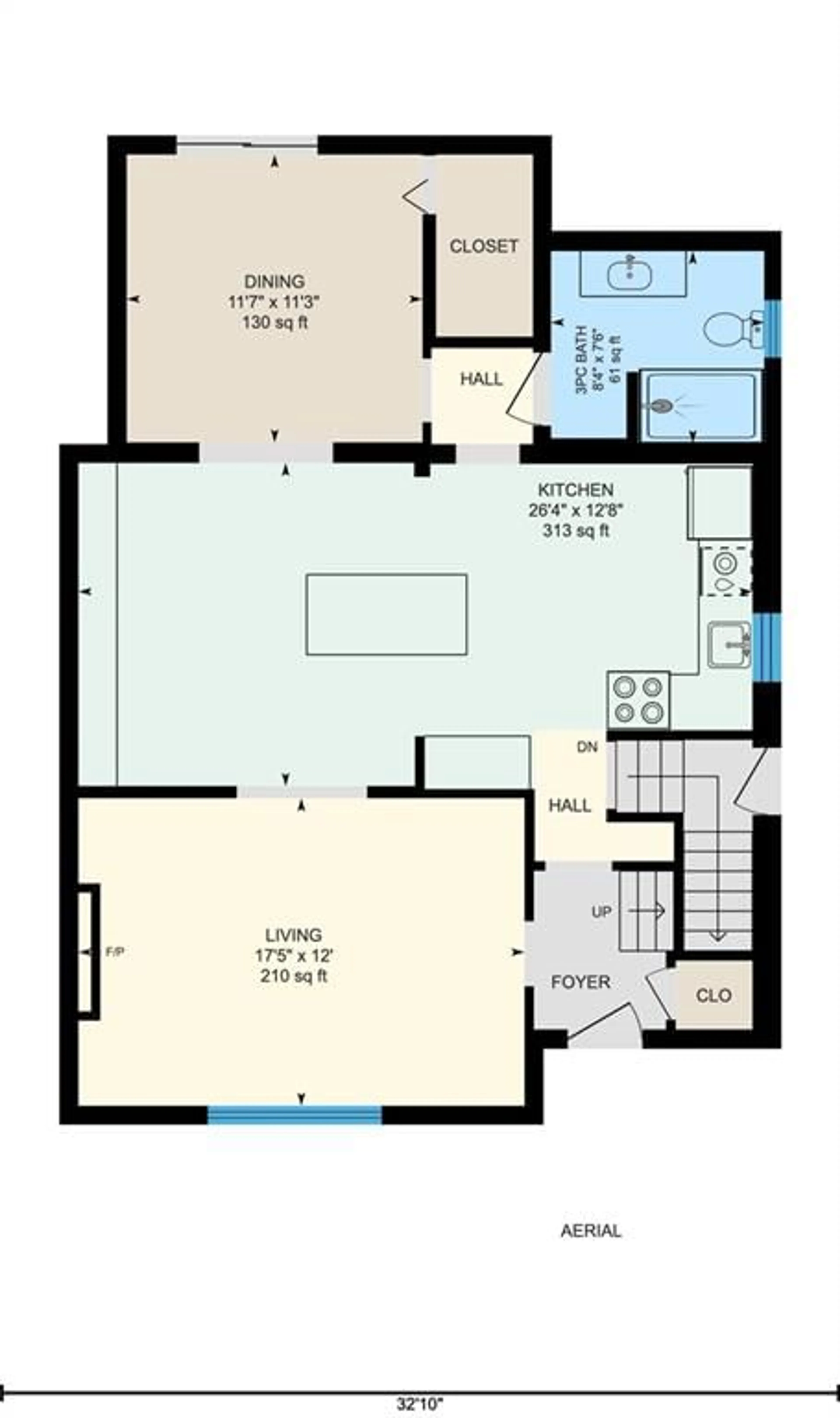 Floor plan for 80 HUXLEY Ave, Hamilton Ontario L8K 2P8