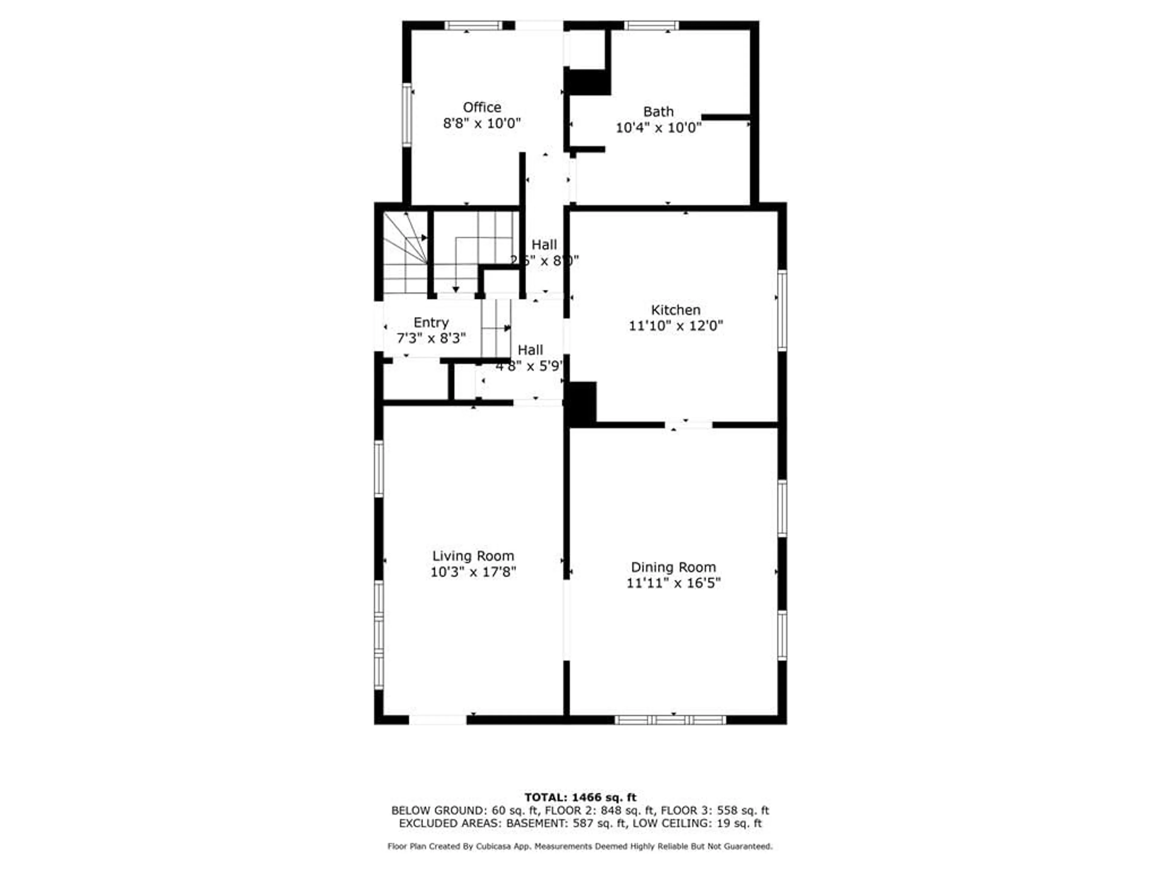 Floor plan for 47 CROSS St, Port Colborne Ontario L3K 1K8