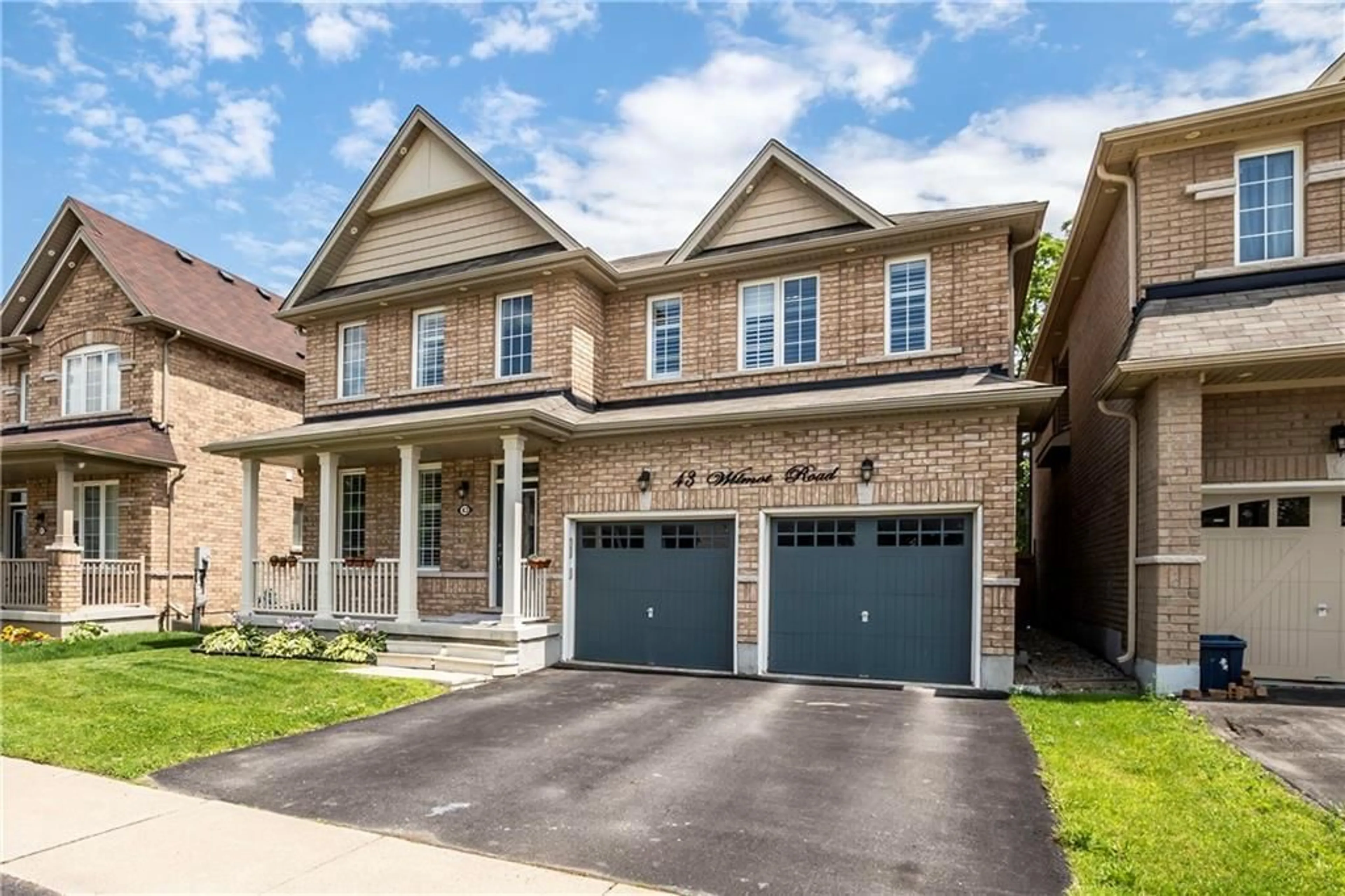 Home with brick exterior material for 43 WILMOT Rd, Brantford Ontario N3T 0K8