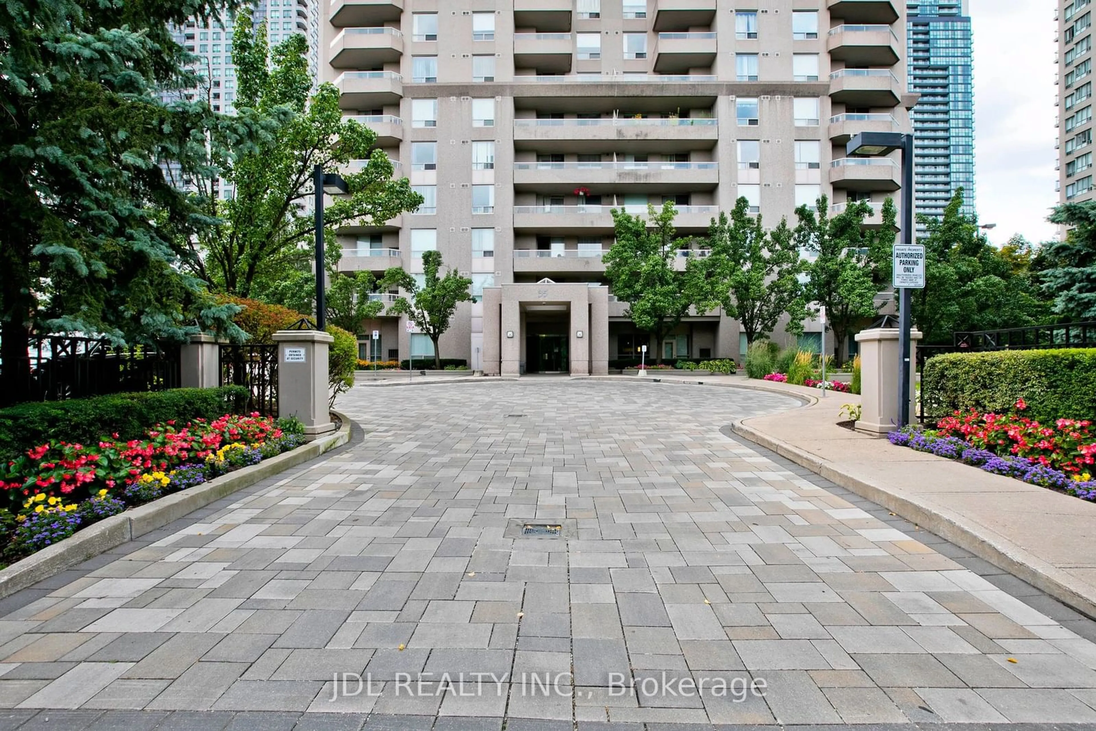 A pic from exterior of the house or condo, the street view for 35 Empress Ave #2209, Toronto Ontario M2N 6T3