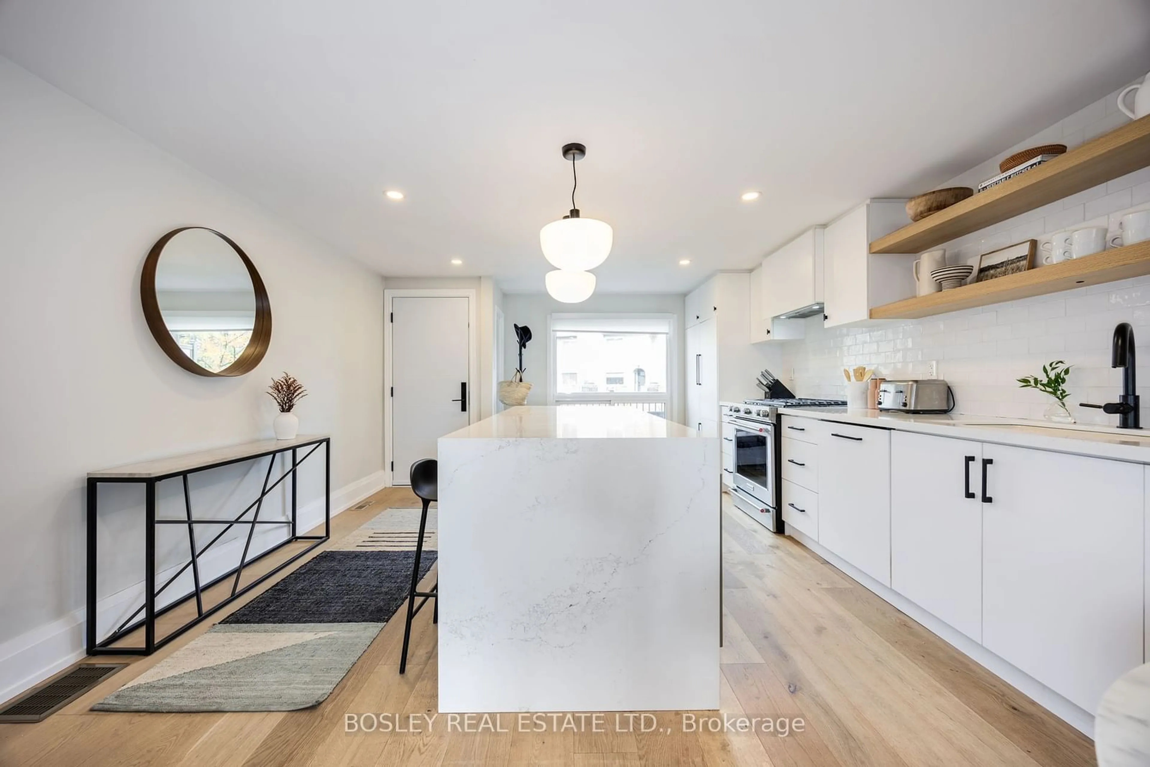 Open concept kitchen for 104 Dutch Myrtle Way, Toronto Ontario M3B 3K8