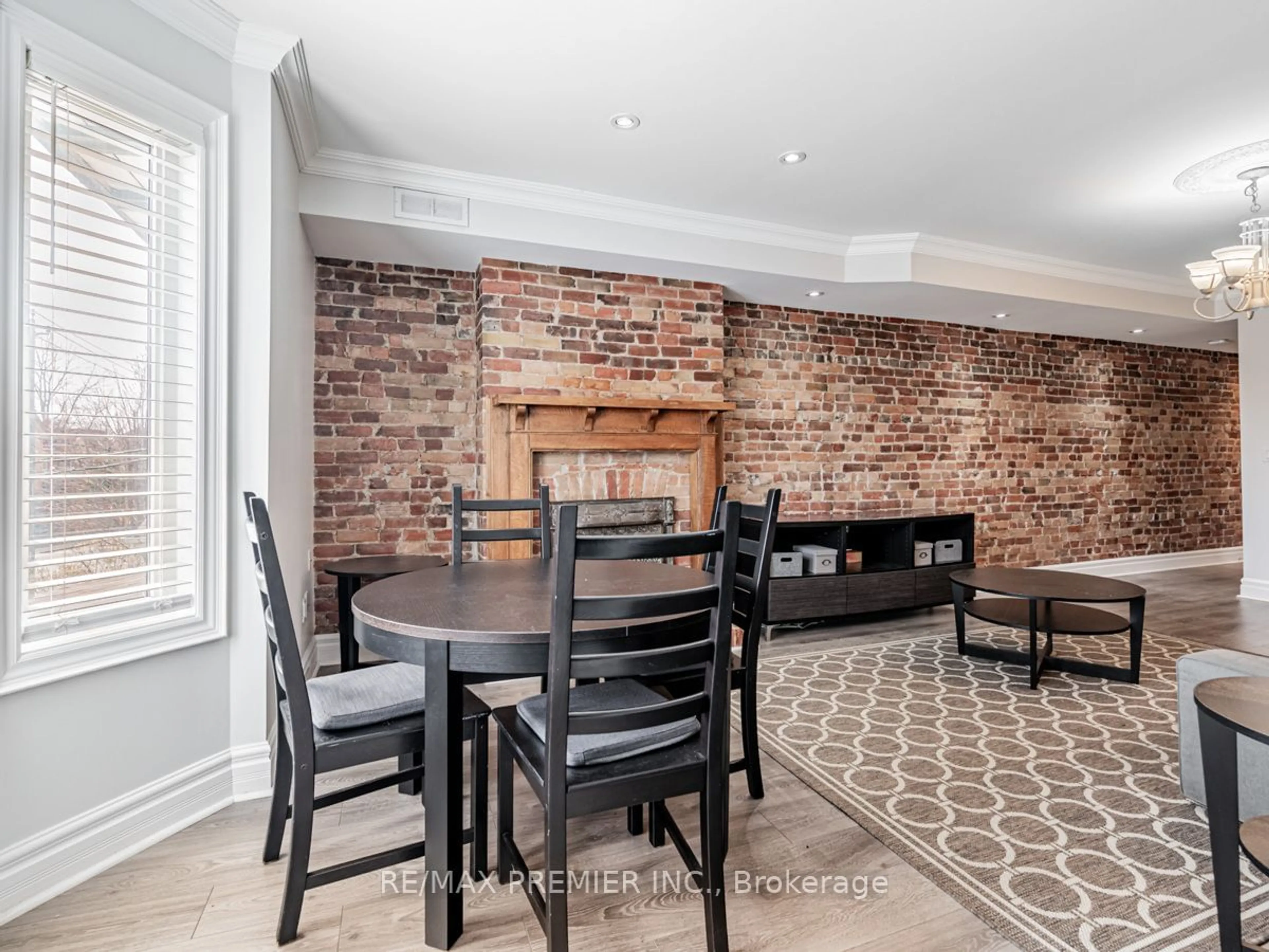 Dining room, wood floors for 10 St Annes Rd, Toronto Ontario M6J 2C1