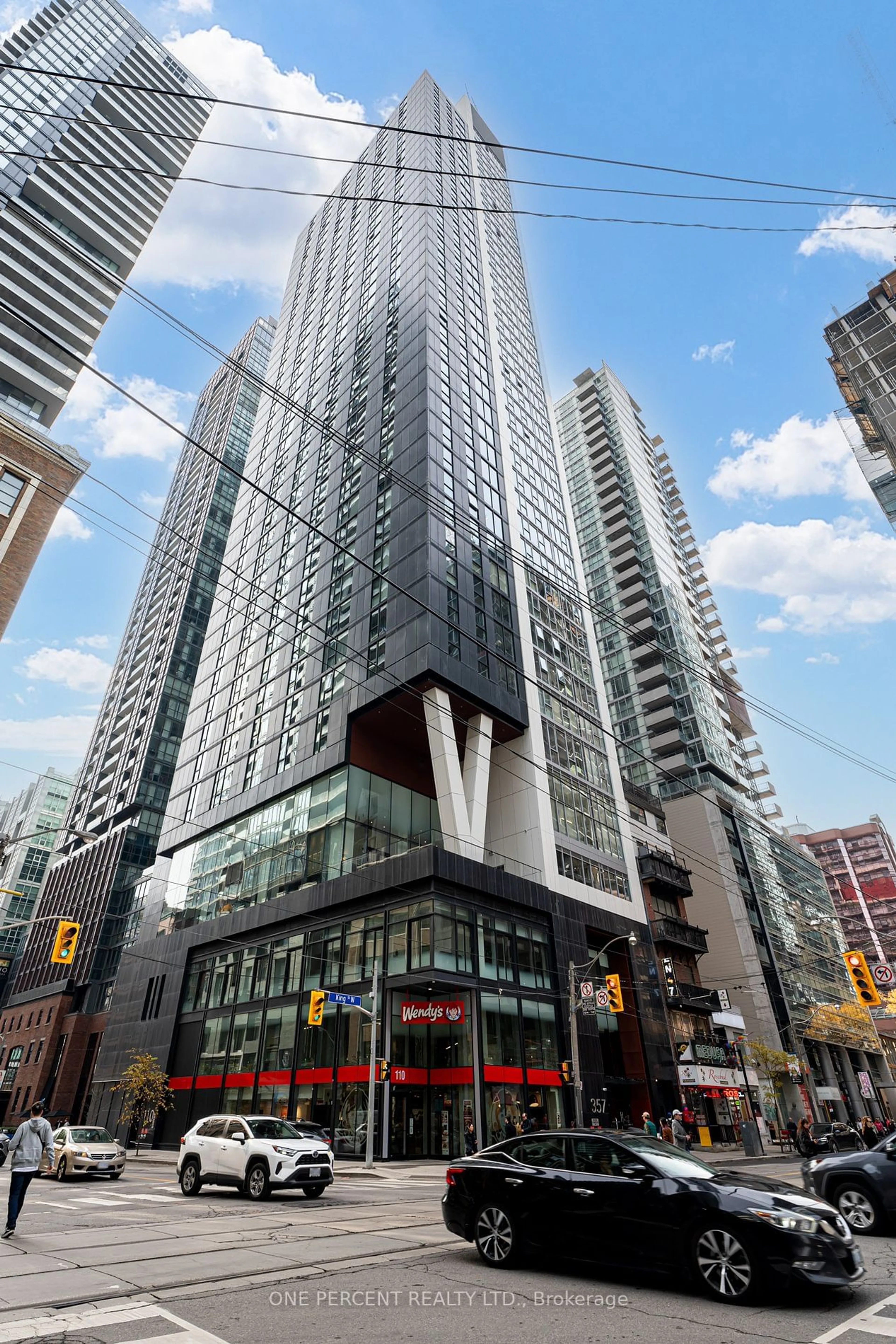 A pic from exterior of the house or condo, the front or back of building for 357 King St #2108, Toronto Ontario M5V 1K1