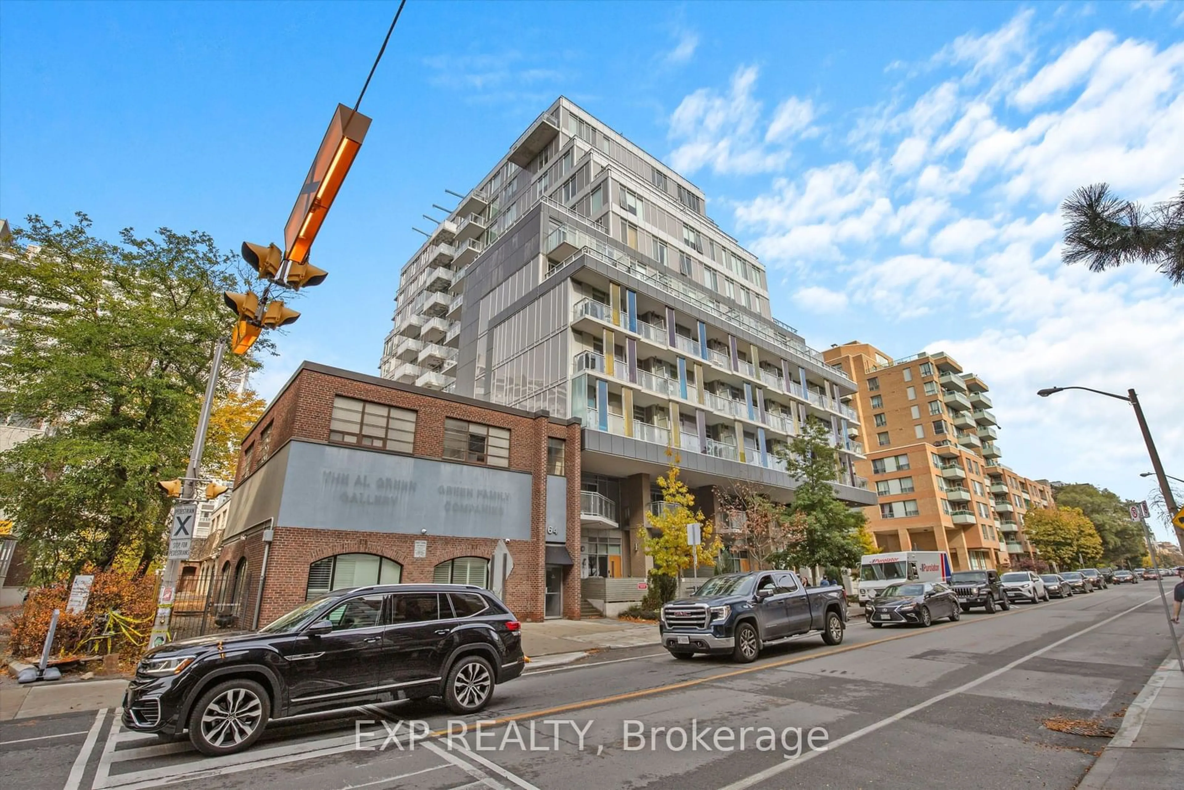 A pic from exterior of the house or condo, the street view for 68 Merton St #609, Toronto Ontario M4S 0A7