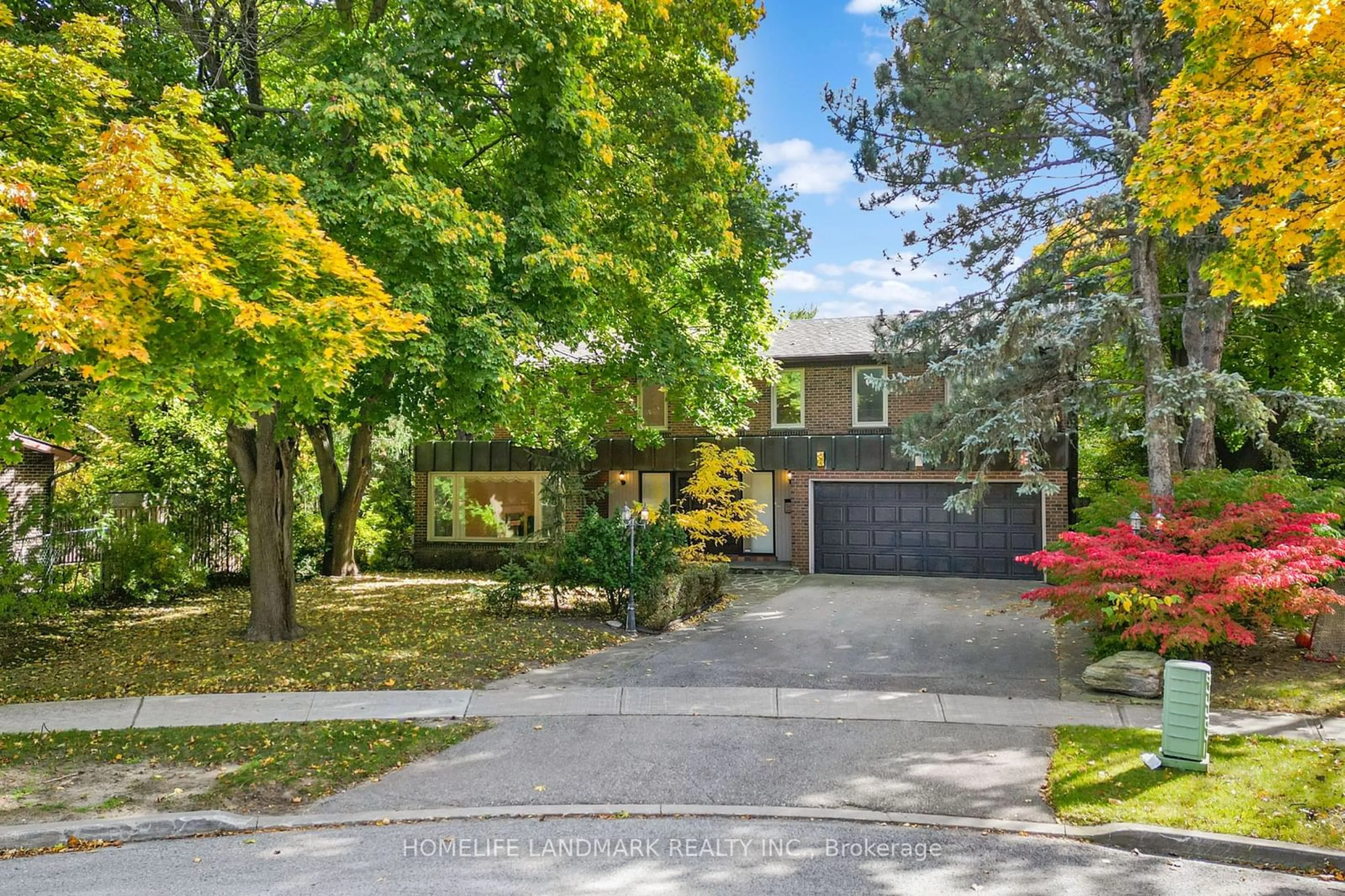 A pic from exterior of the house or condo, the street view for 9 Silvergrove Rd, Toronto Ontario M2L 2N5