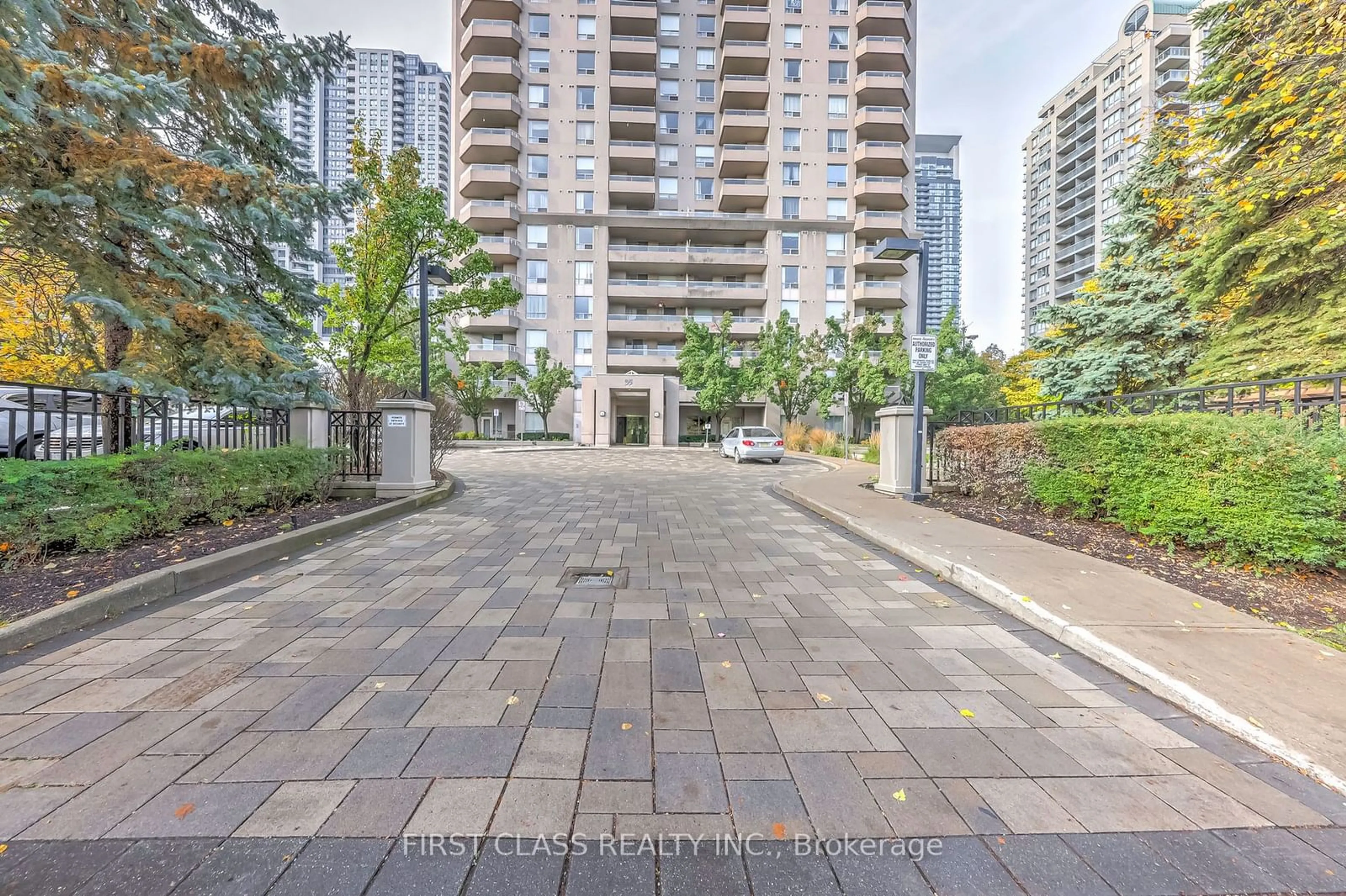 A pic from exterior of the house or condo, the street view for 35 Empress Ave #1608, Toronto Ontario M2N 6T3