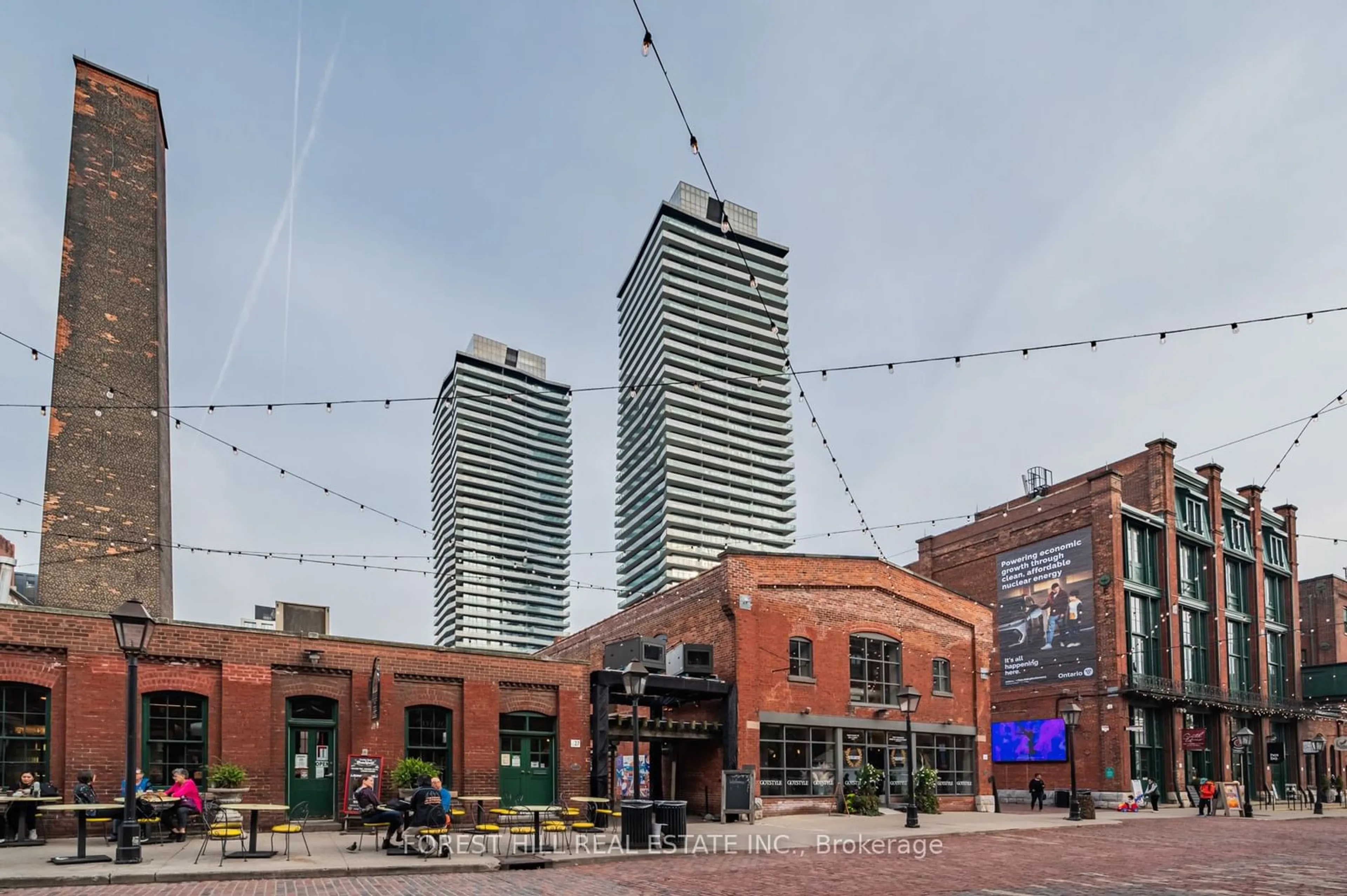 A pic from exterior of the house or condo, the front or back of building for 70 Distillery Lane #609, Toronto Ontario M5A 0E3