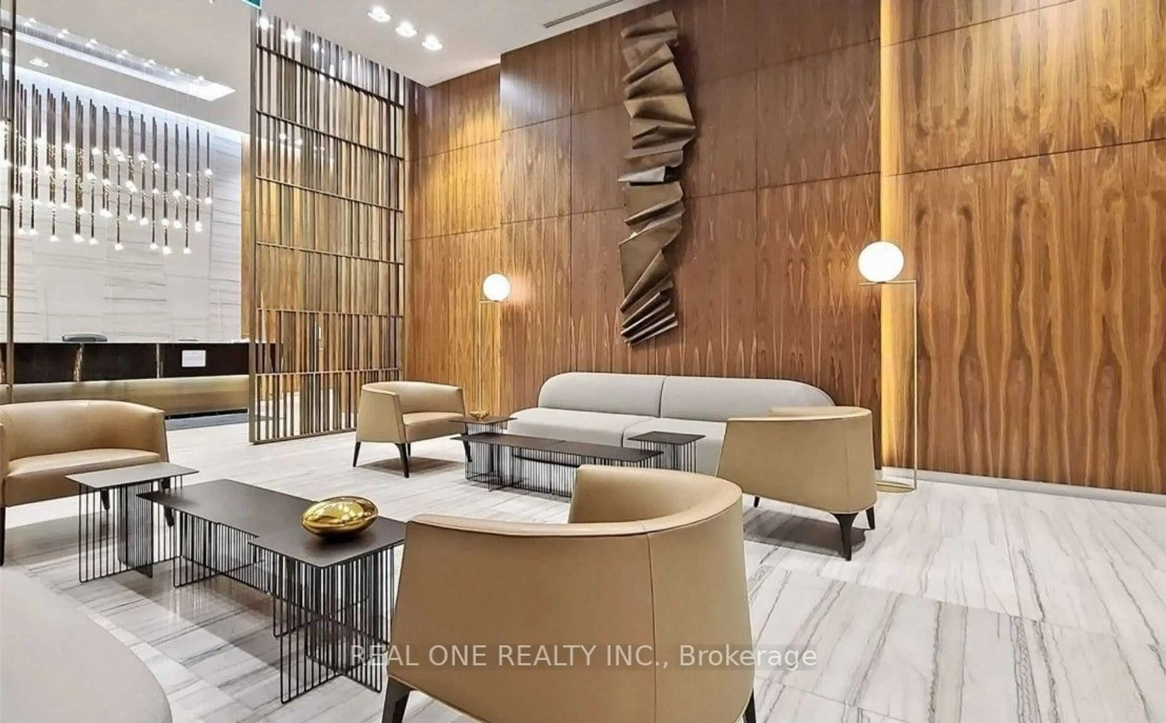 Indoor lobby, wood floors for 8 Eglinton Ave #1011, Toronto Ontario M4P 1A6