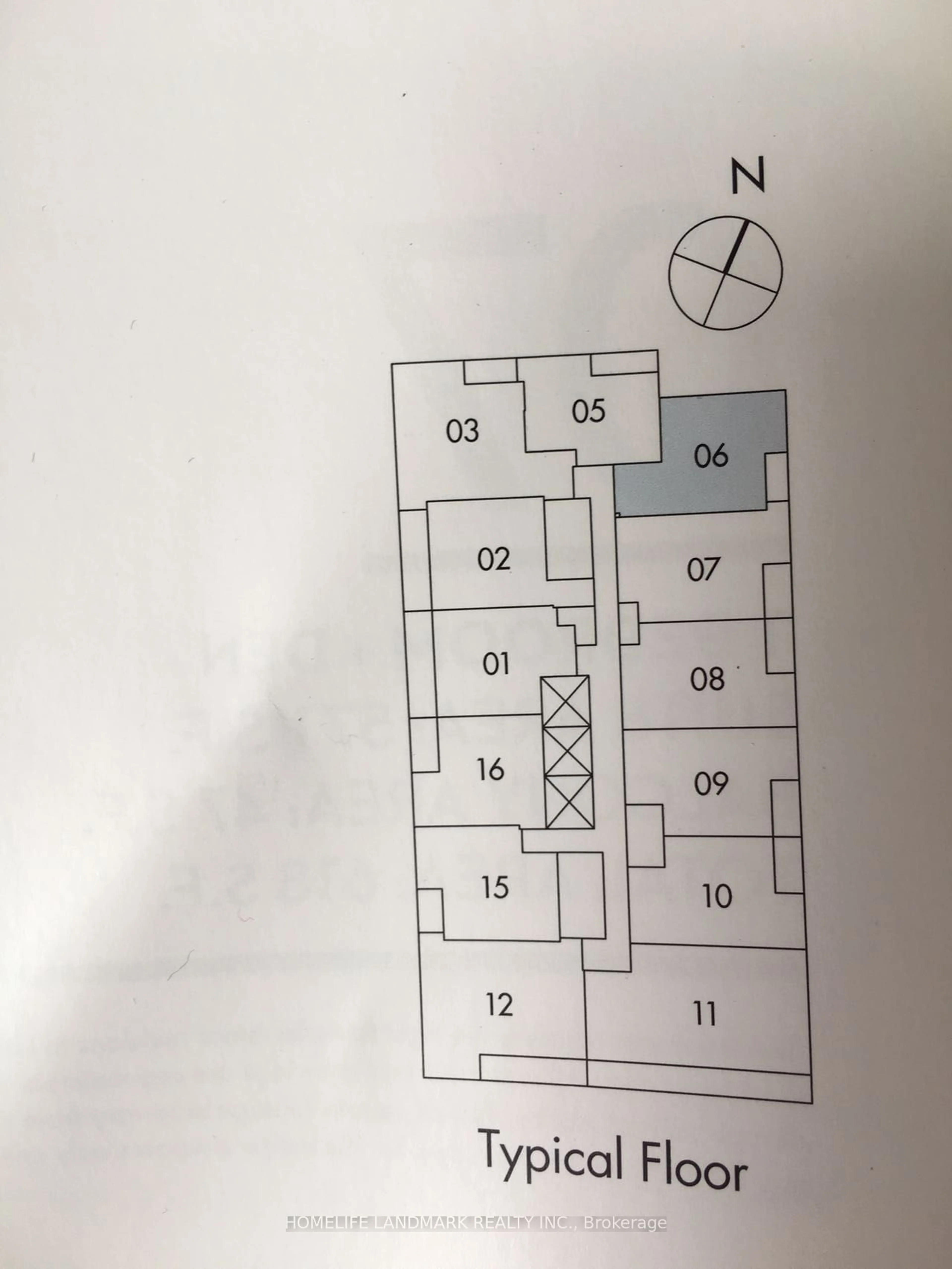 Floor plan for 19 Bathurst St #18, Toronto Ontario M5V 0M2