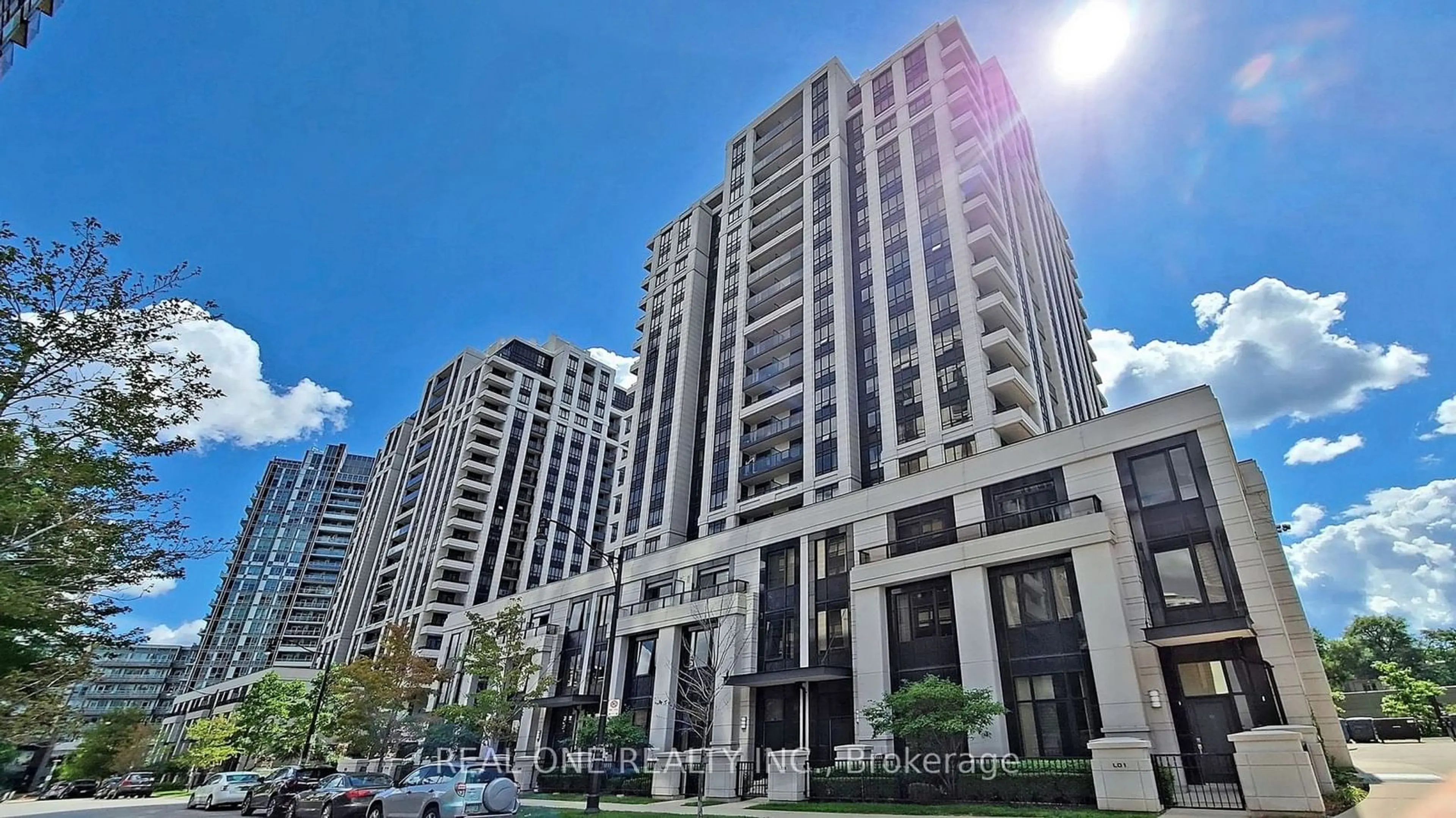 A pic from exterior of the house or condo, the front or back of building for 100 Harrison Garden Blvd #1817, Toronto Ontario M2N 0C2