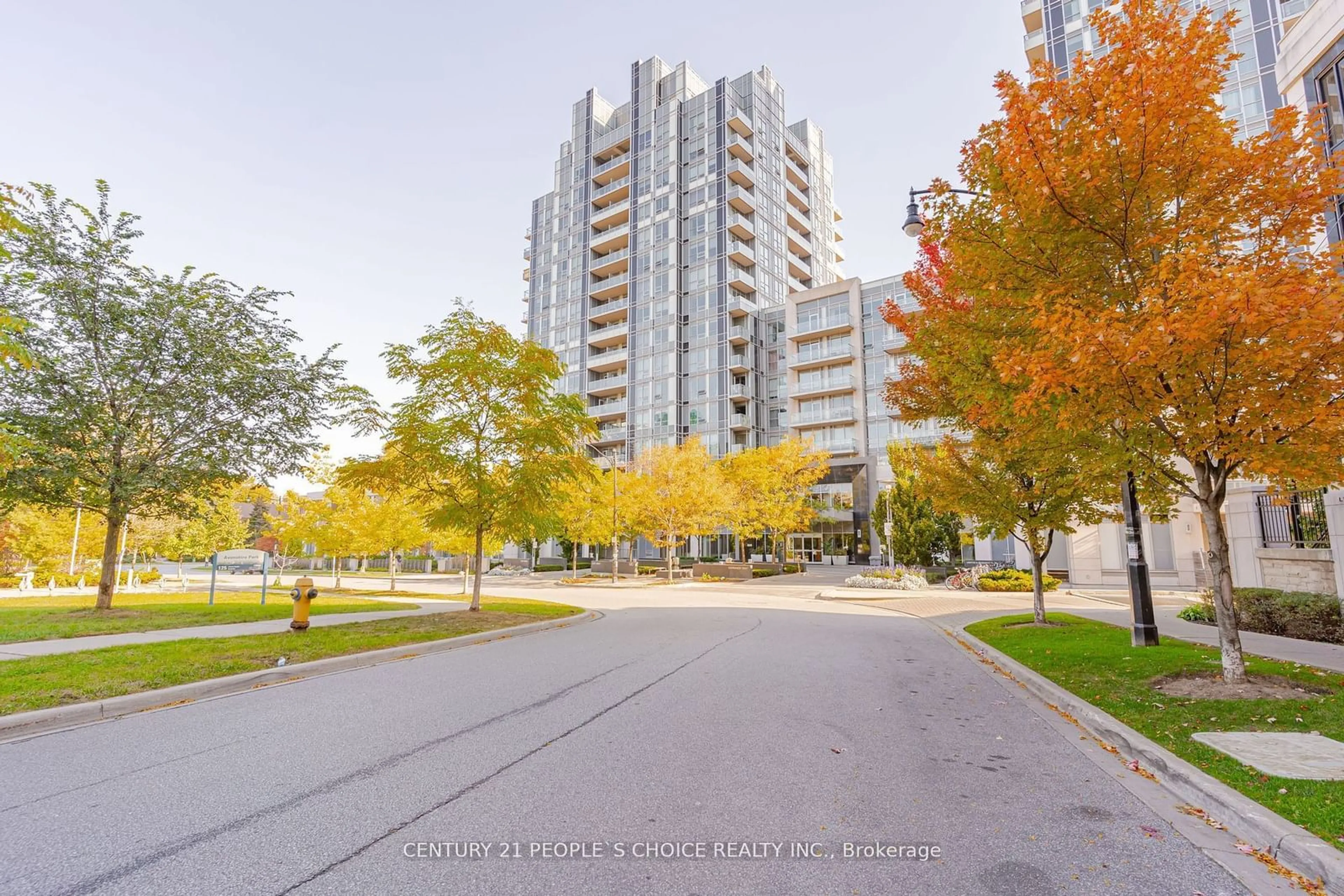 A pic from exterior of the house or condo, the street view for 120 Harrison Garden Blvd #616, Toronto Ontario M2N 0H1