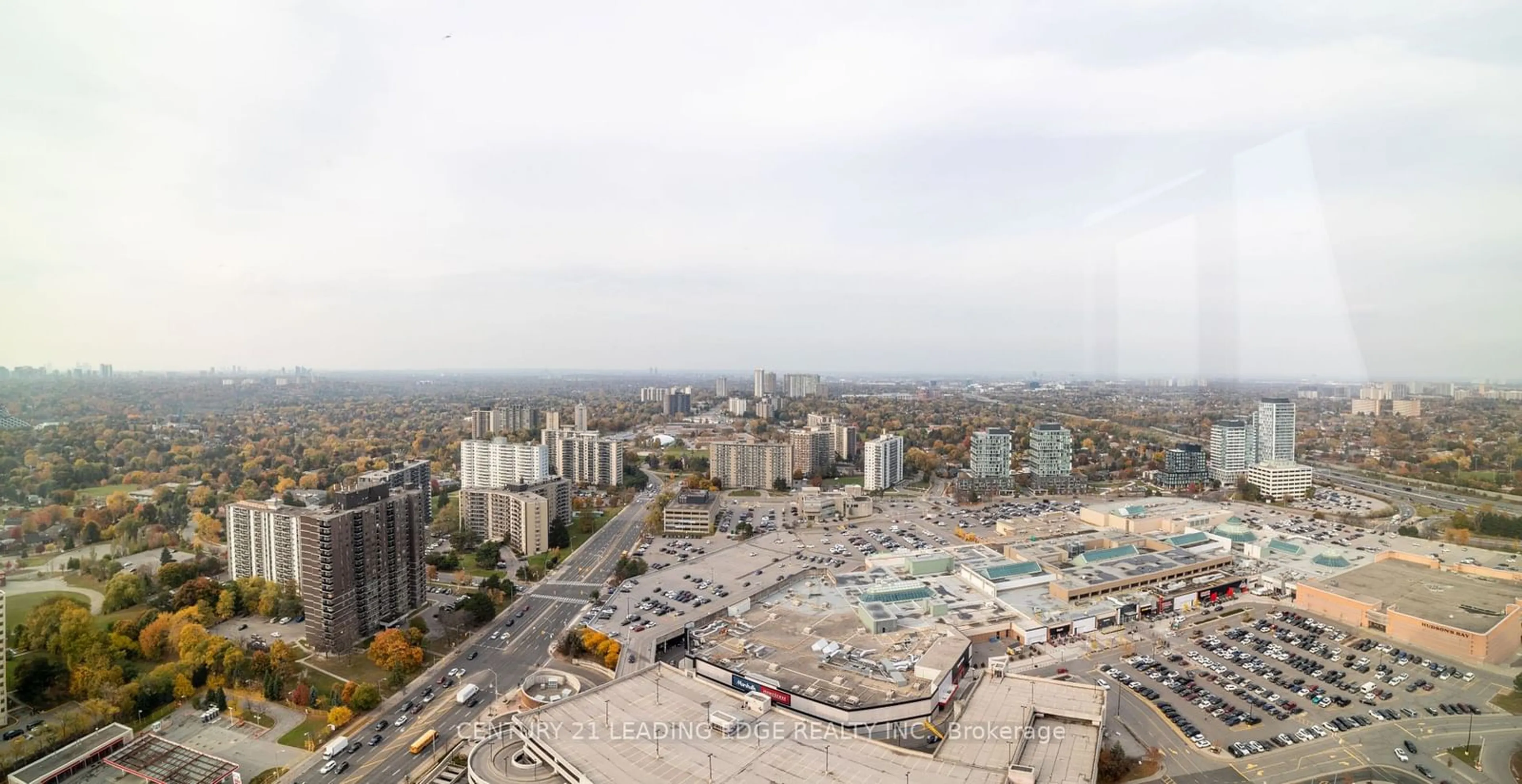 A pic from exterior of the house or condo, the view of city buildings for 70 Forest Manor Rd #3410, Toronto Ontario M2J 1M6