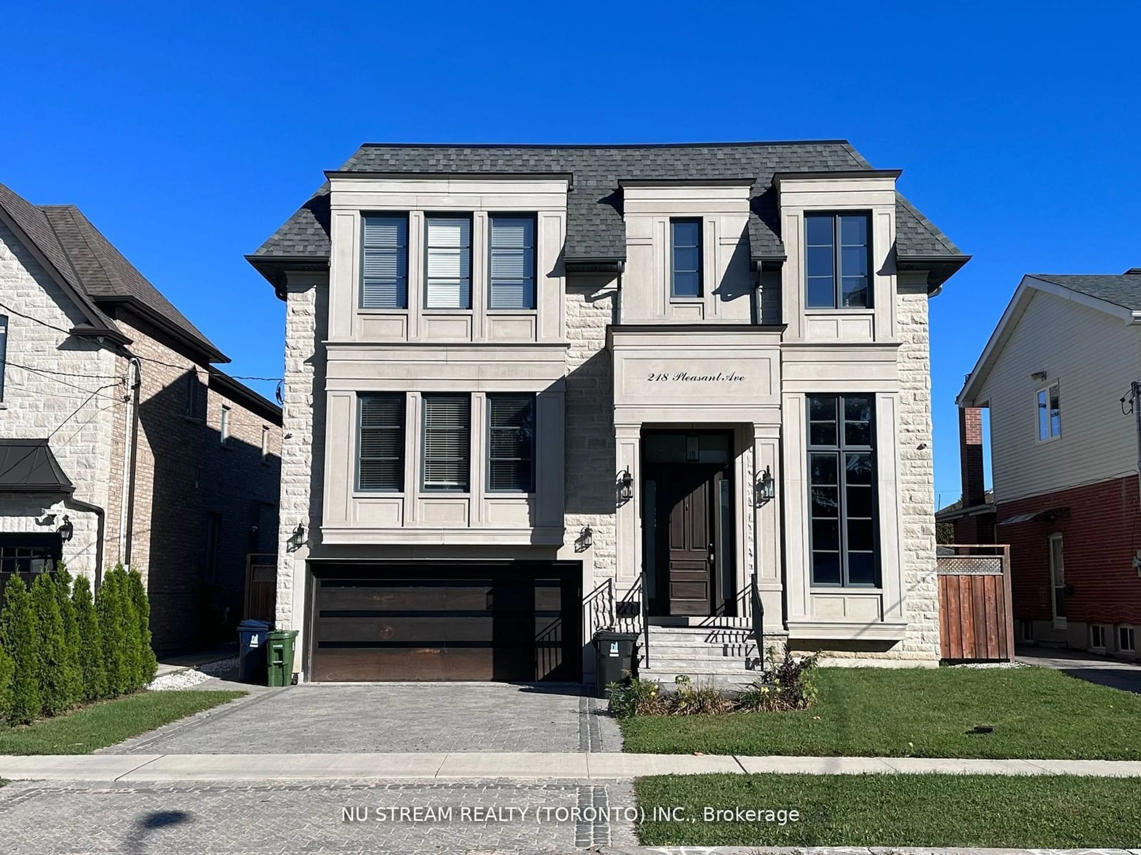 Frontside or backside of a home, the street view for 218 Pleasant Ave, Toronto Ontario M2M 1M5