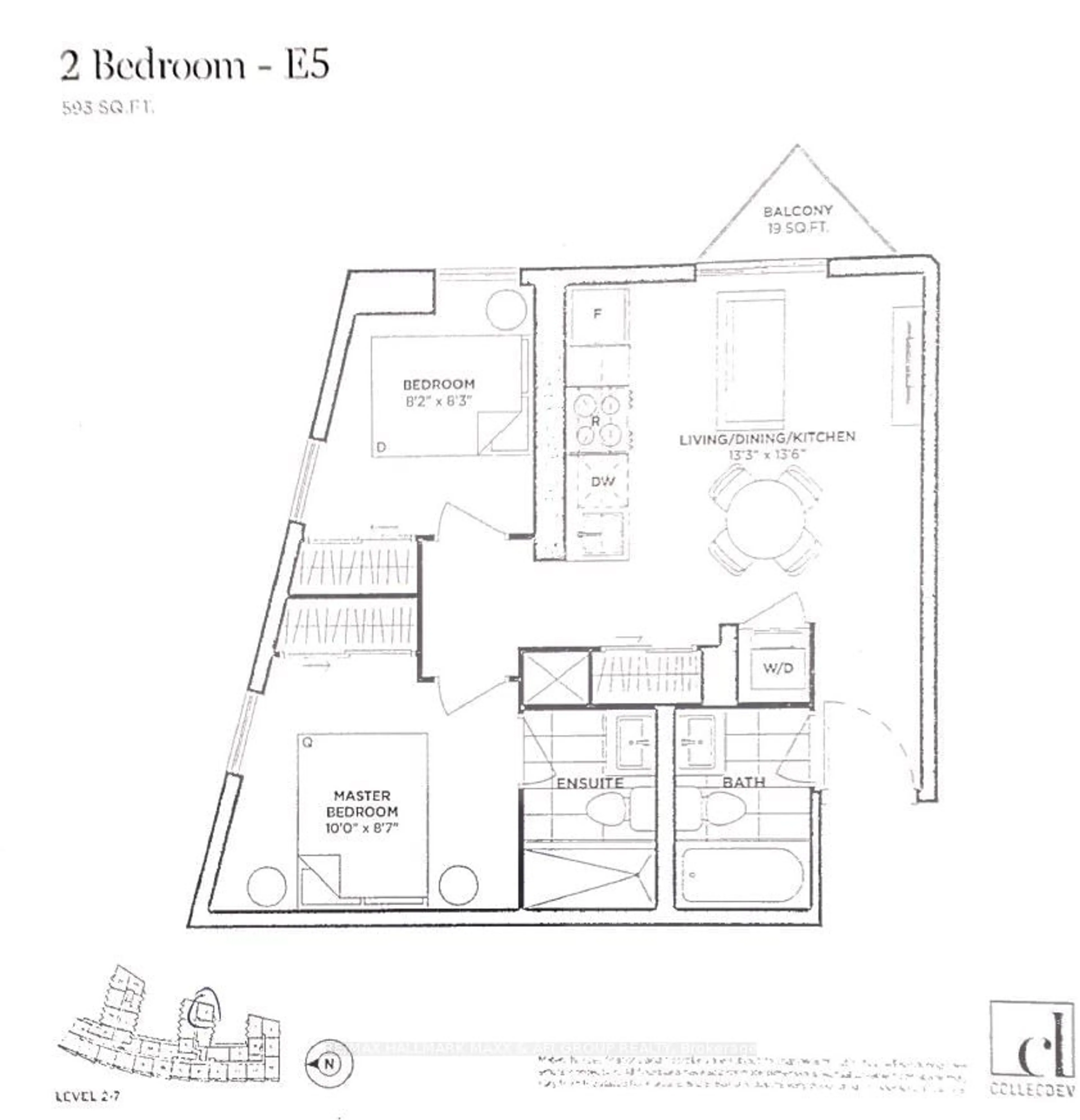 Floor plan for 30 Tretti Way #304, Toronto Ontario M3H 0E3