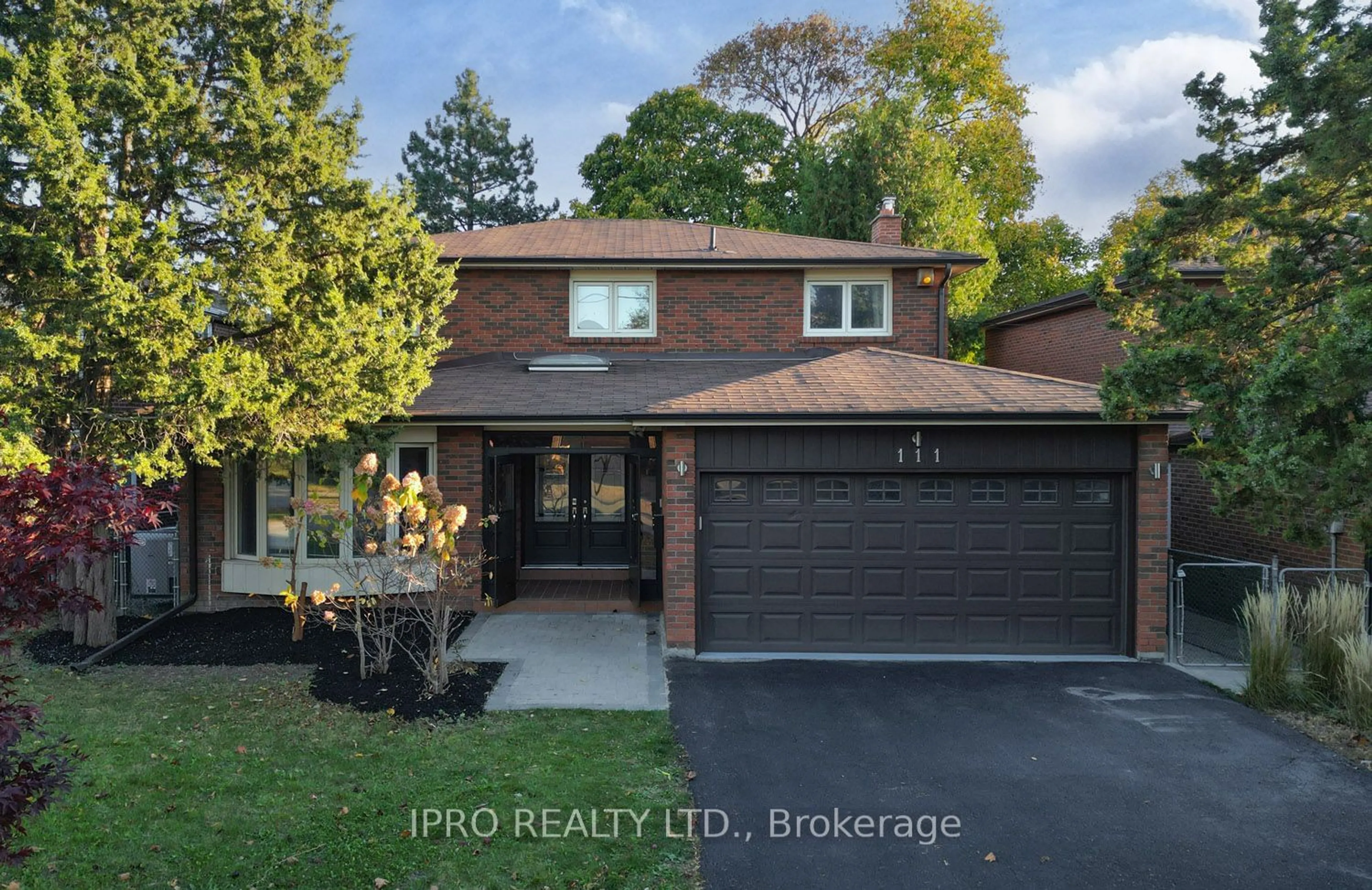 Home with brick exterior material for 111 Newton Dr, Toronto Ontario M2M 2N2