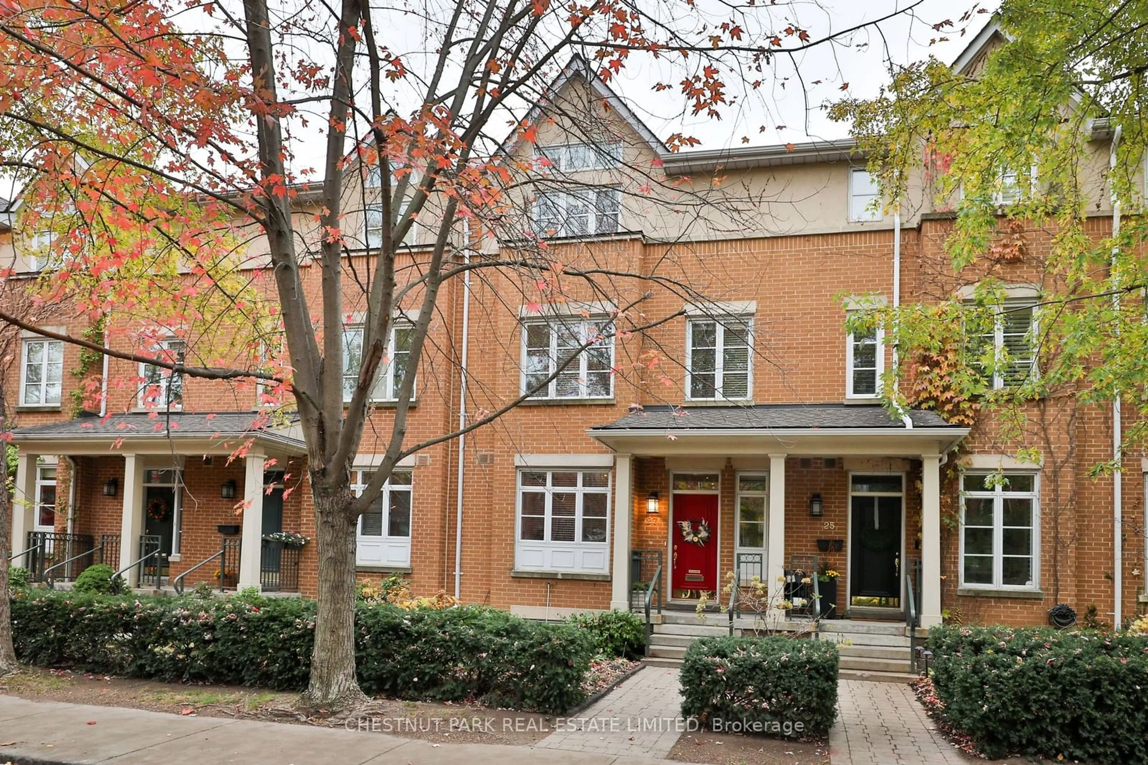 A pic from exterior of the house or condo, the street view for 27 Shaftesbury Ave, Toronto Ontario M4T 3B3