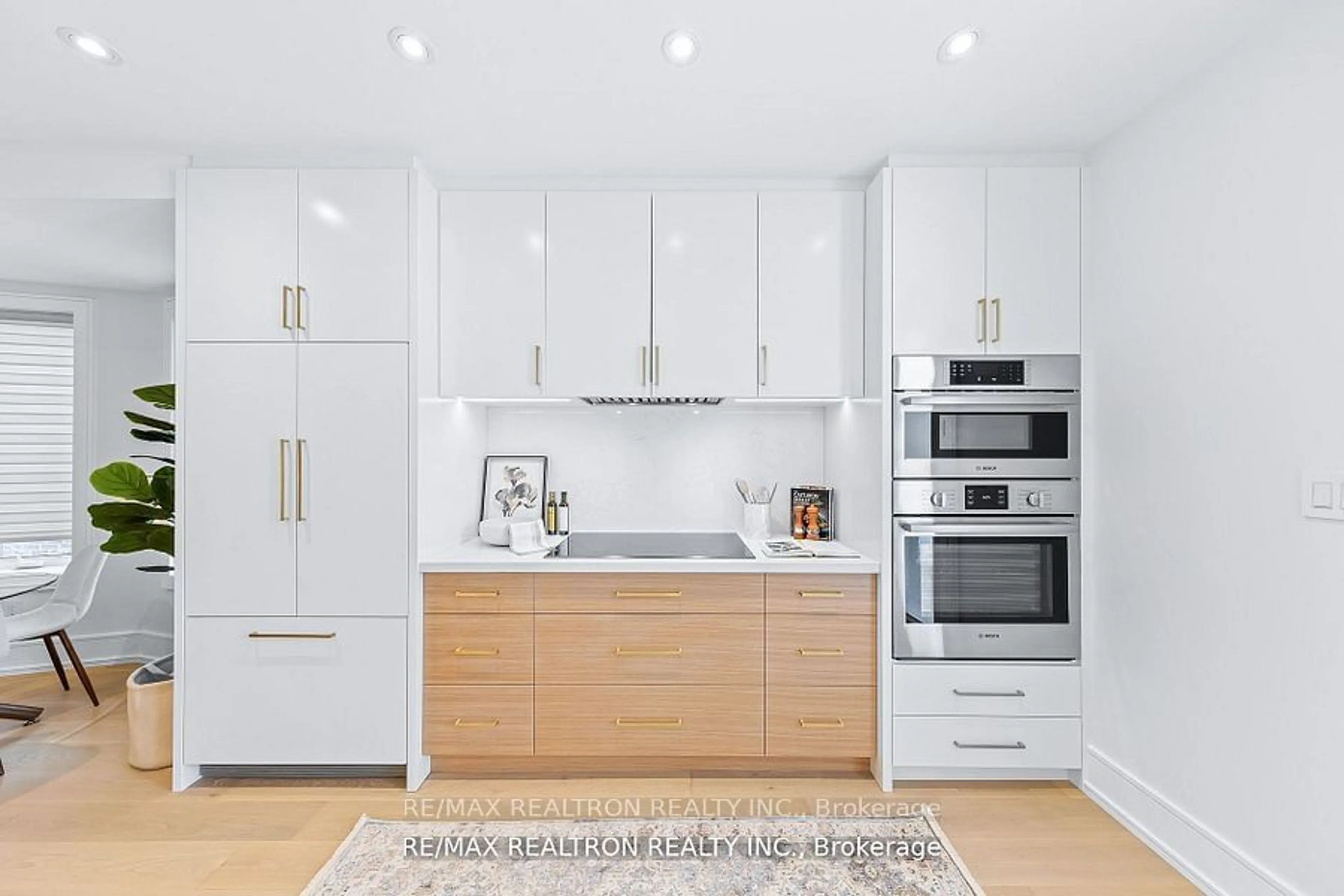 Contemporary kitchen, wood floors for 225 Christie St, Toronto Ontario M6G 3B5