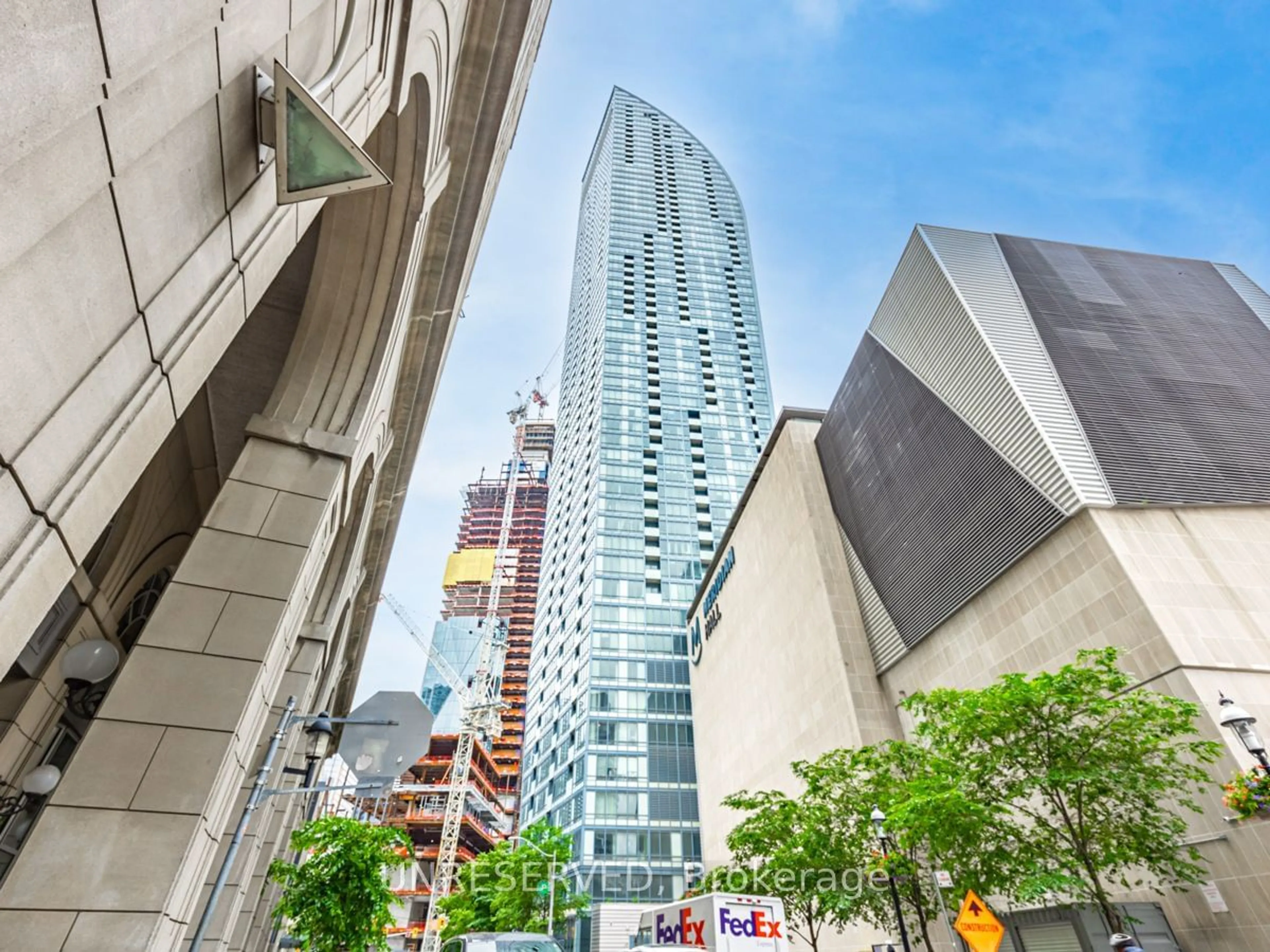 A pic from exterior of the house or condo, the street view for 8 The esplanade #1908, Toronto Ontario M5E 0A6