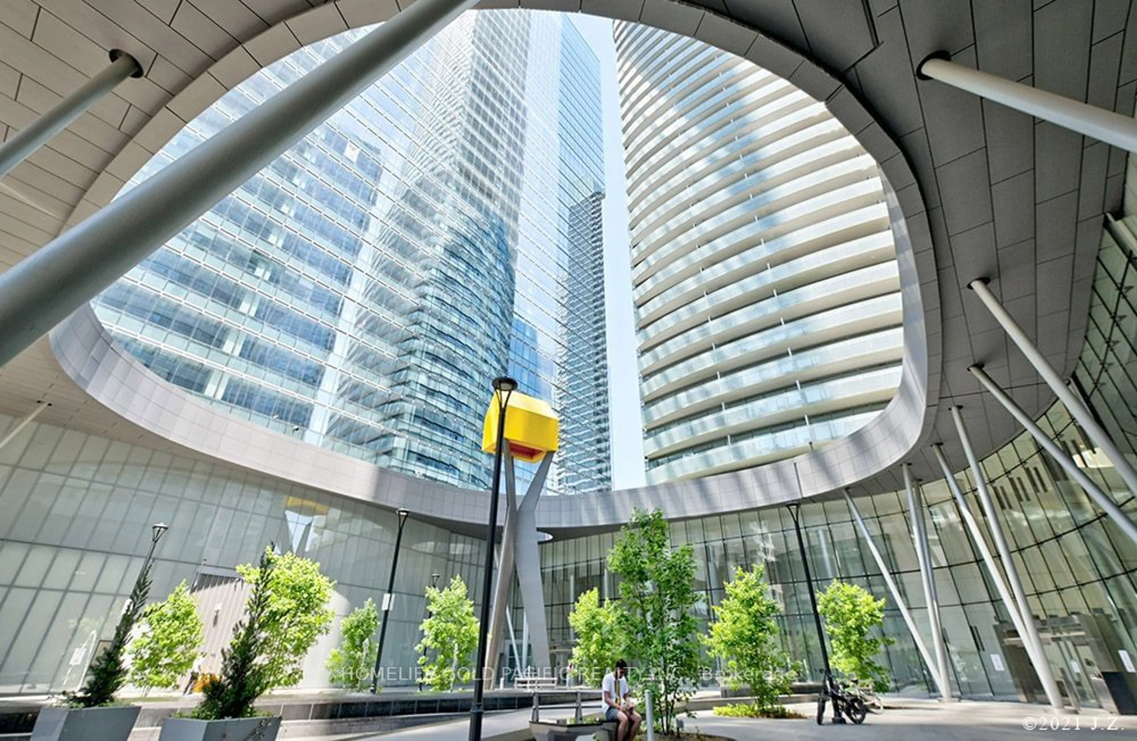 Indoor foyer, unknown floor for 14 York St #6408, Toronto Ontario M5J 0B1