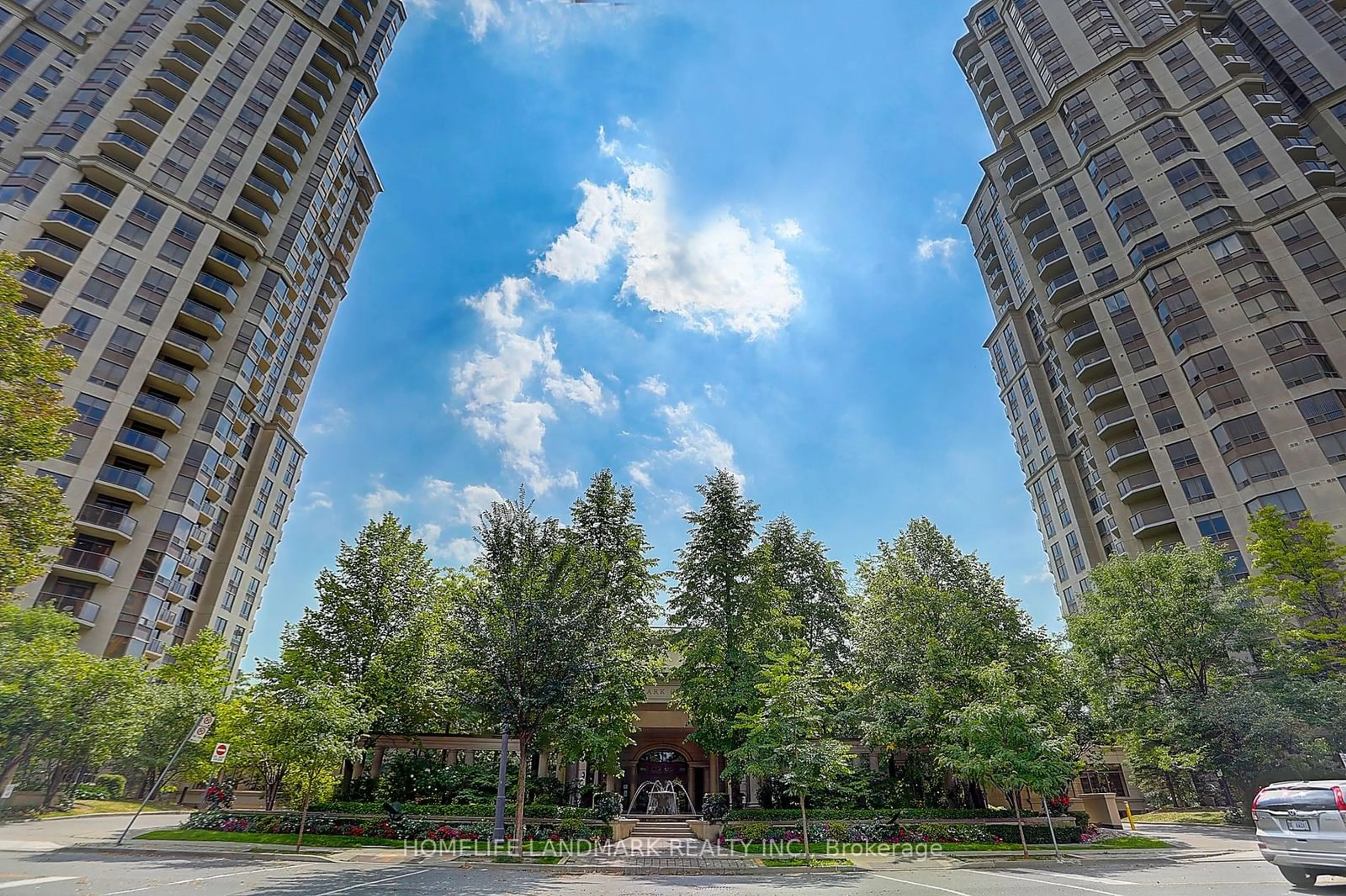 A pic from exterior of the house or condo, the street view for 80 Harrison Garden Blvd #216, Toronto Ontario M2N 7E3