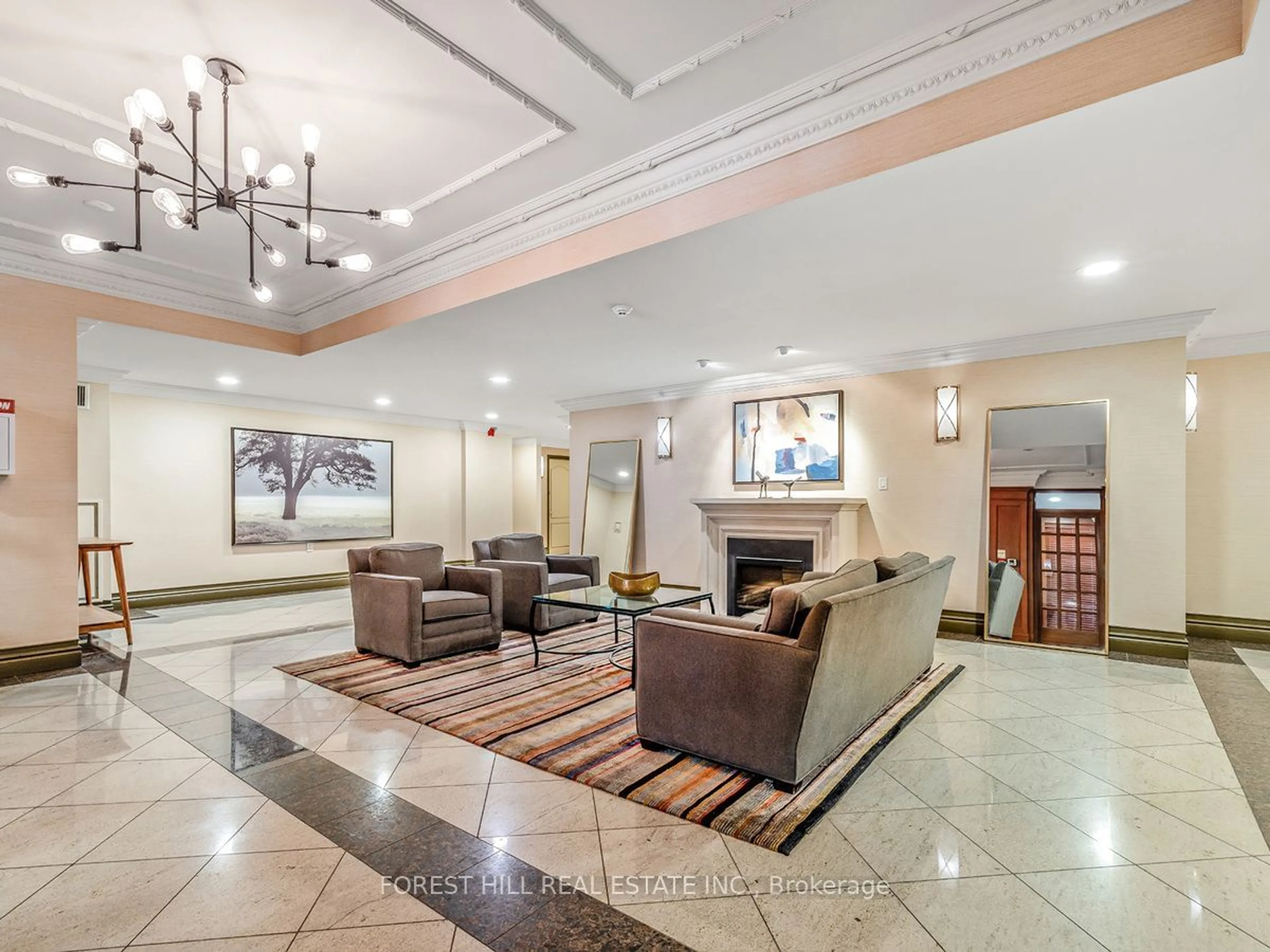 Indoor lobby for 77 Mcmurrich St #308, Toronto Ontario M5R 3V3