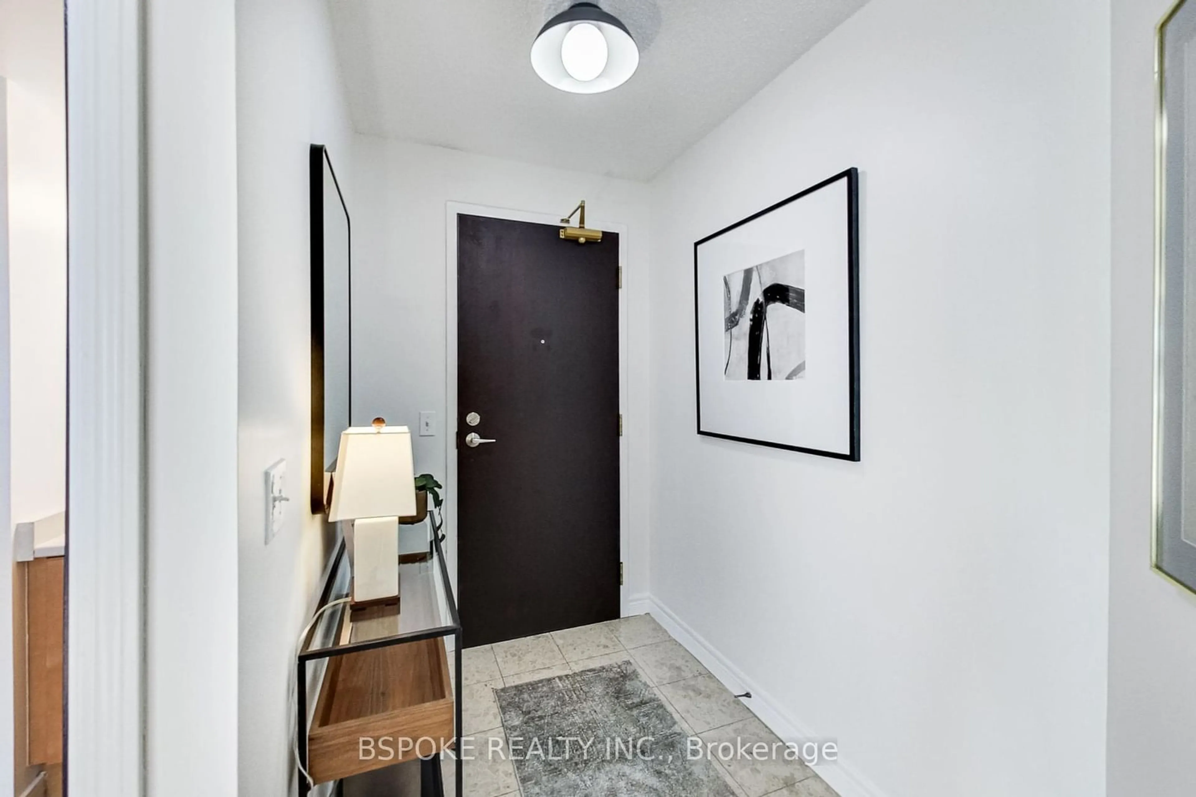 Indoor entryway, wood floors for 30 Grand Trunk Cres #2702, Toronto Ontario M5J 3A4