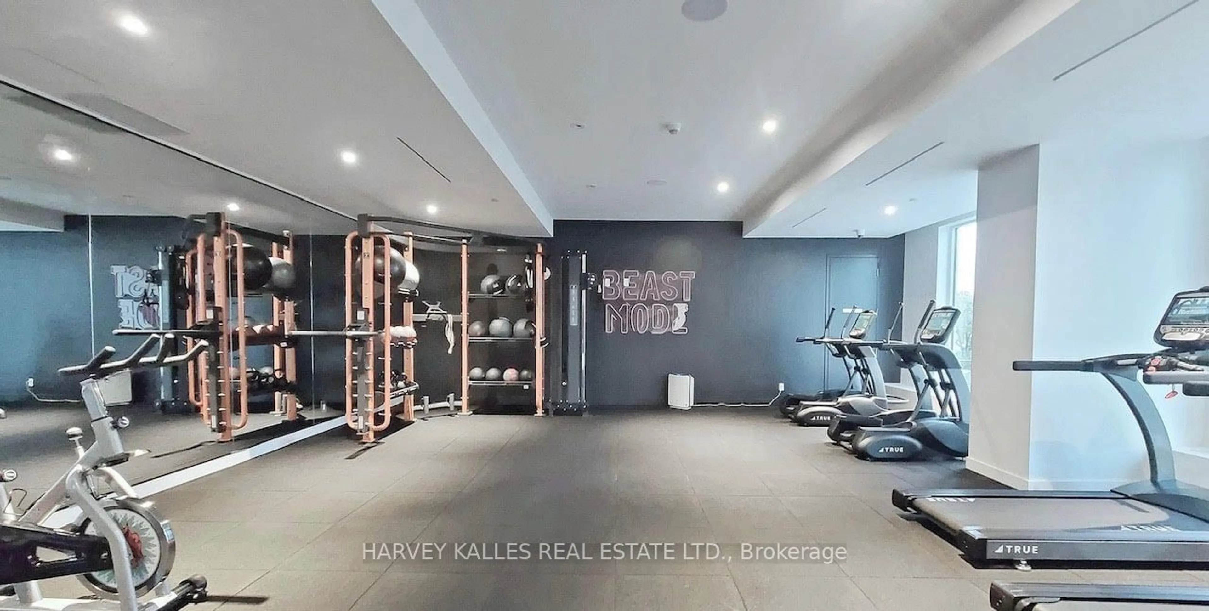 Gym or fitness room, carpet floors for 33 Helendale Ave #2409, Toronto Ontario M4R 1C5