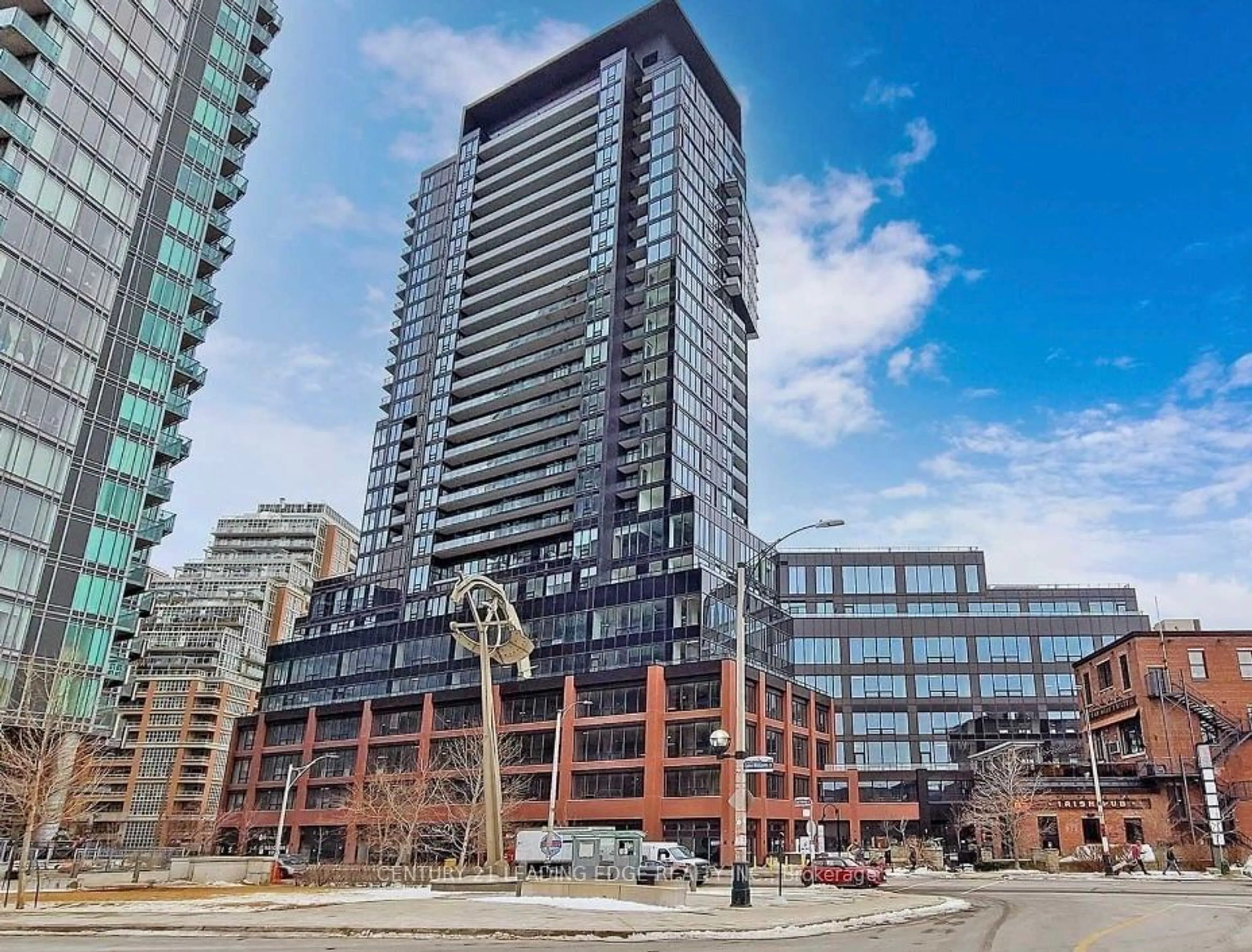 A pic from exterior of the house or condo, the front or back of building for 135 East Liberty St #1107, Toronto Ontario M6K 3K4