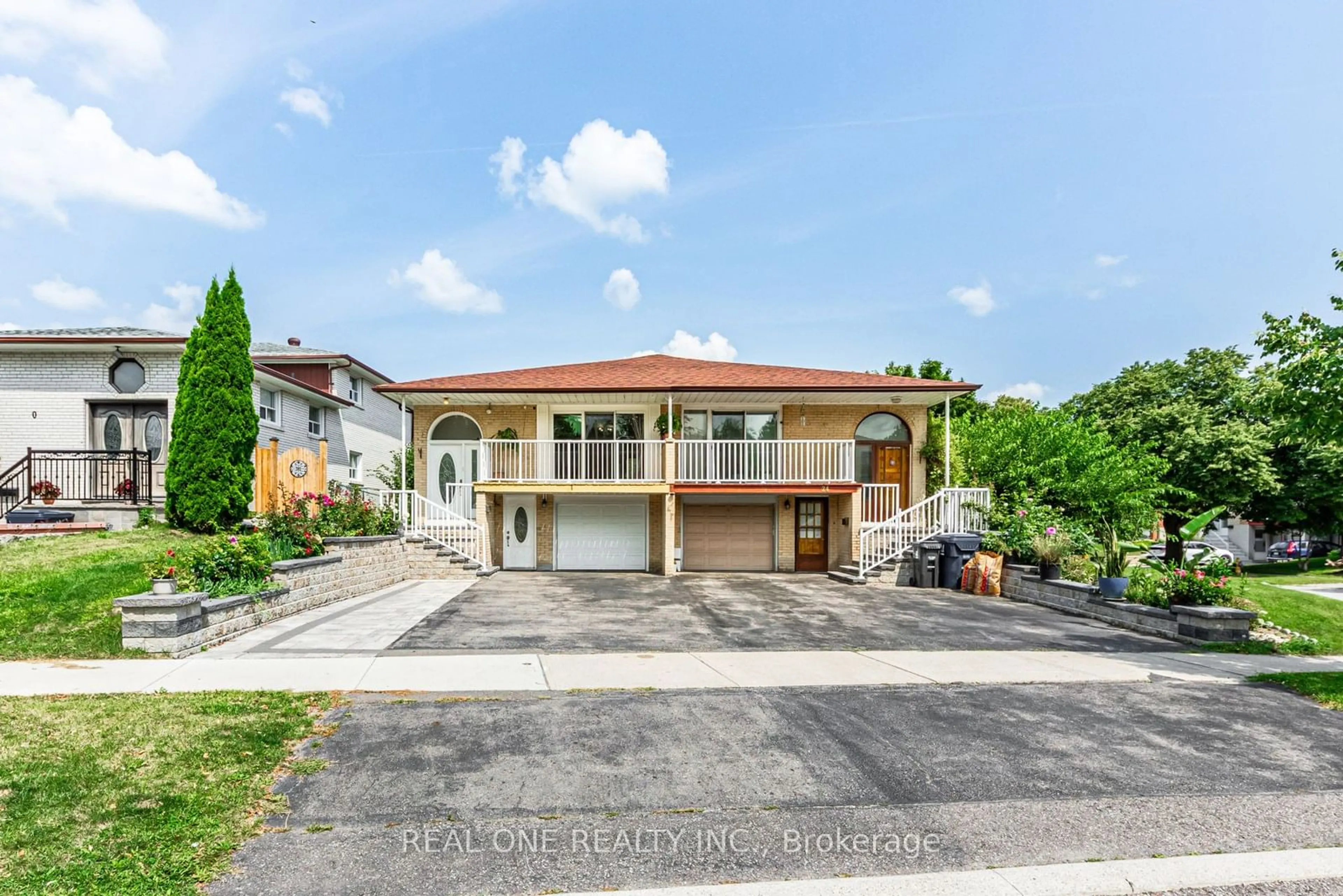 Frontside or backside of a home, the street view for 22 Sepia Dr, Toronto Ontario M2J 4G1