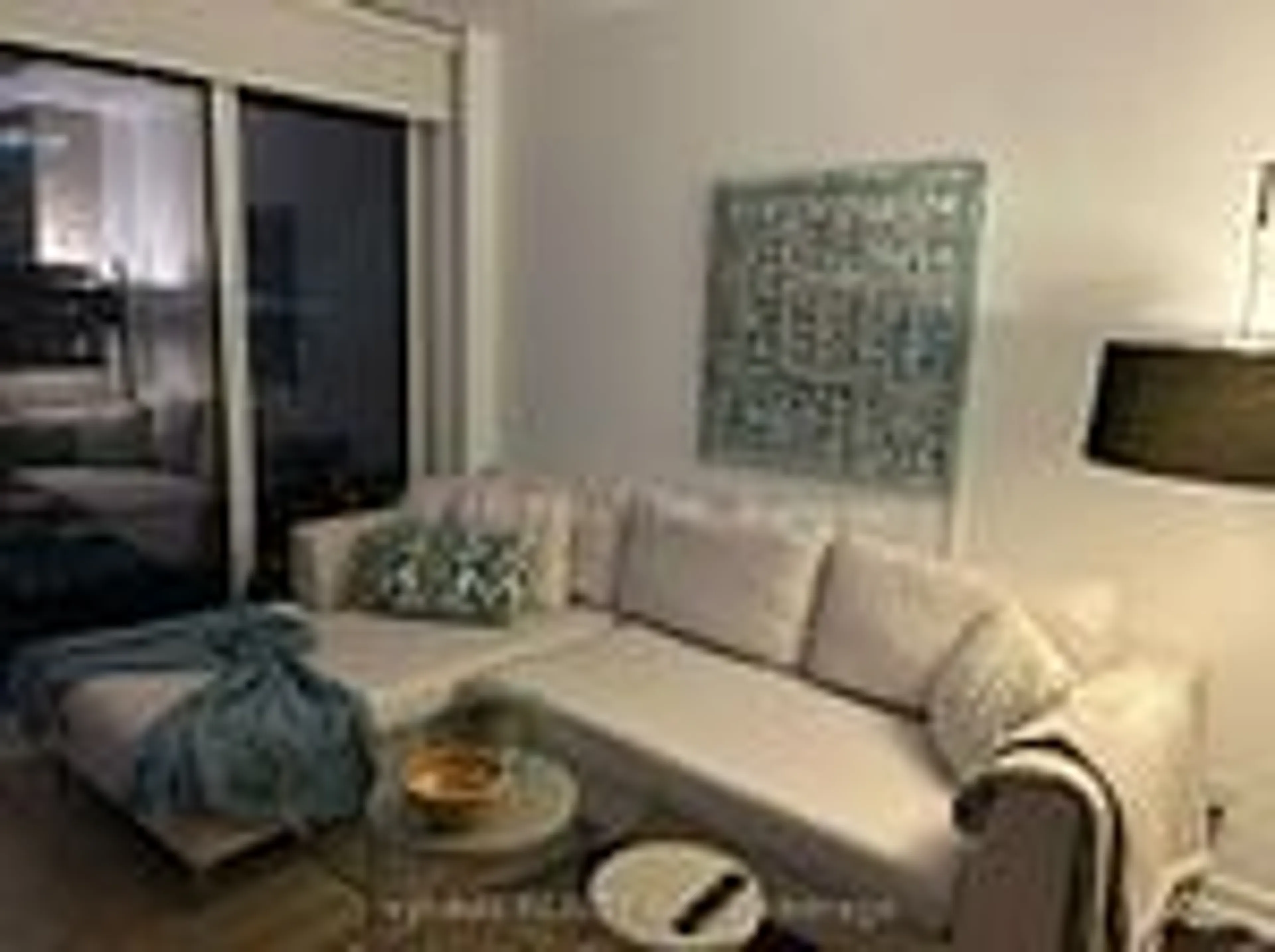 Living room, wood floors for 20 Tubman Ave #1805, Toronto Ontario M5A 0M8