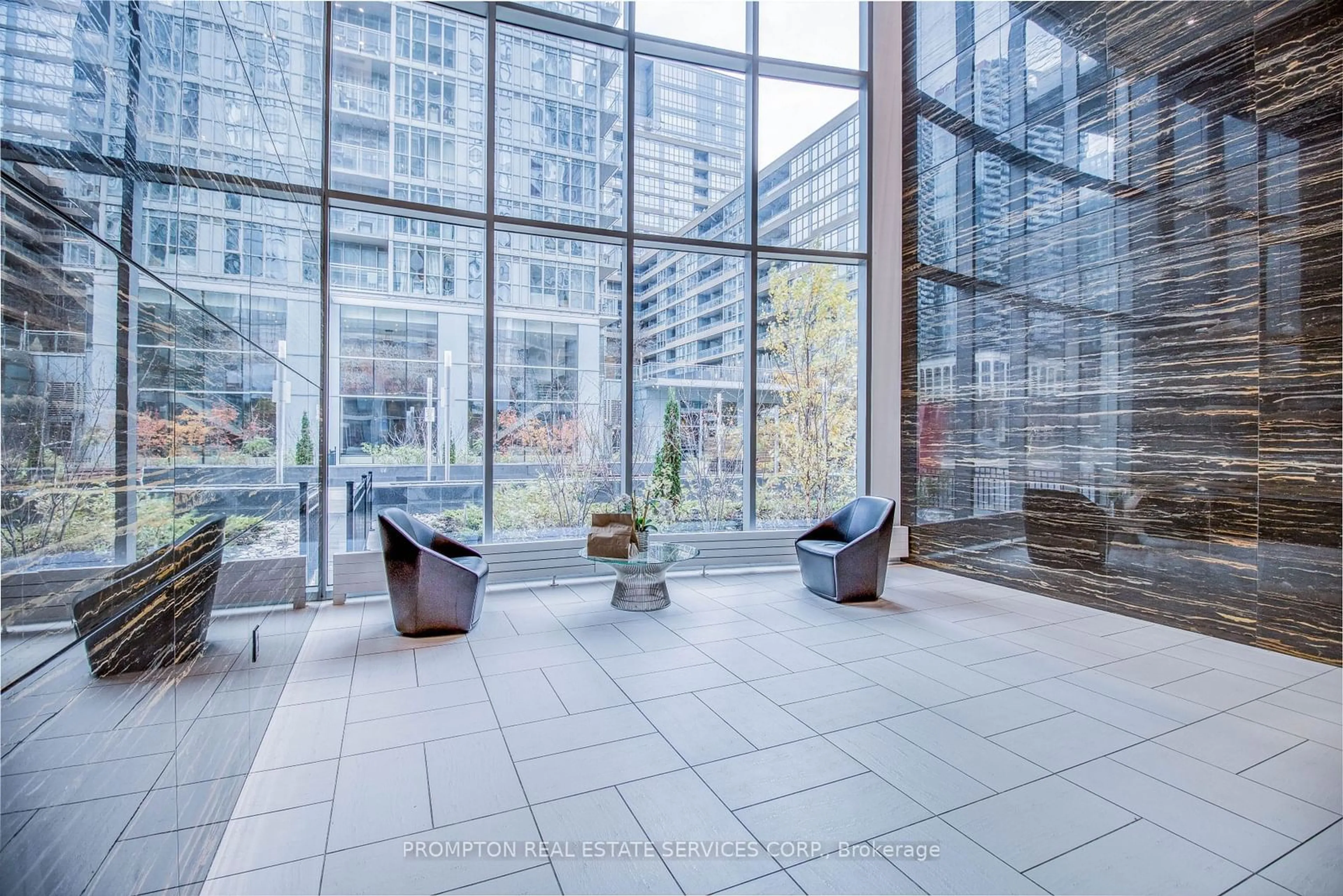 Indoor lobby, ceramic floors for 21 ICEBOAT Terr #930, Toronto Ontario M5V 4A9